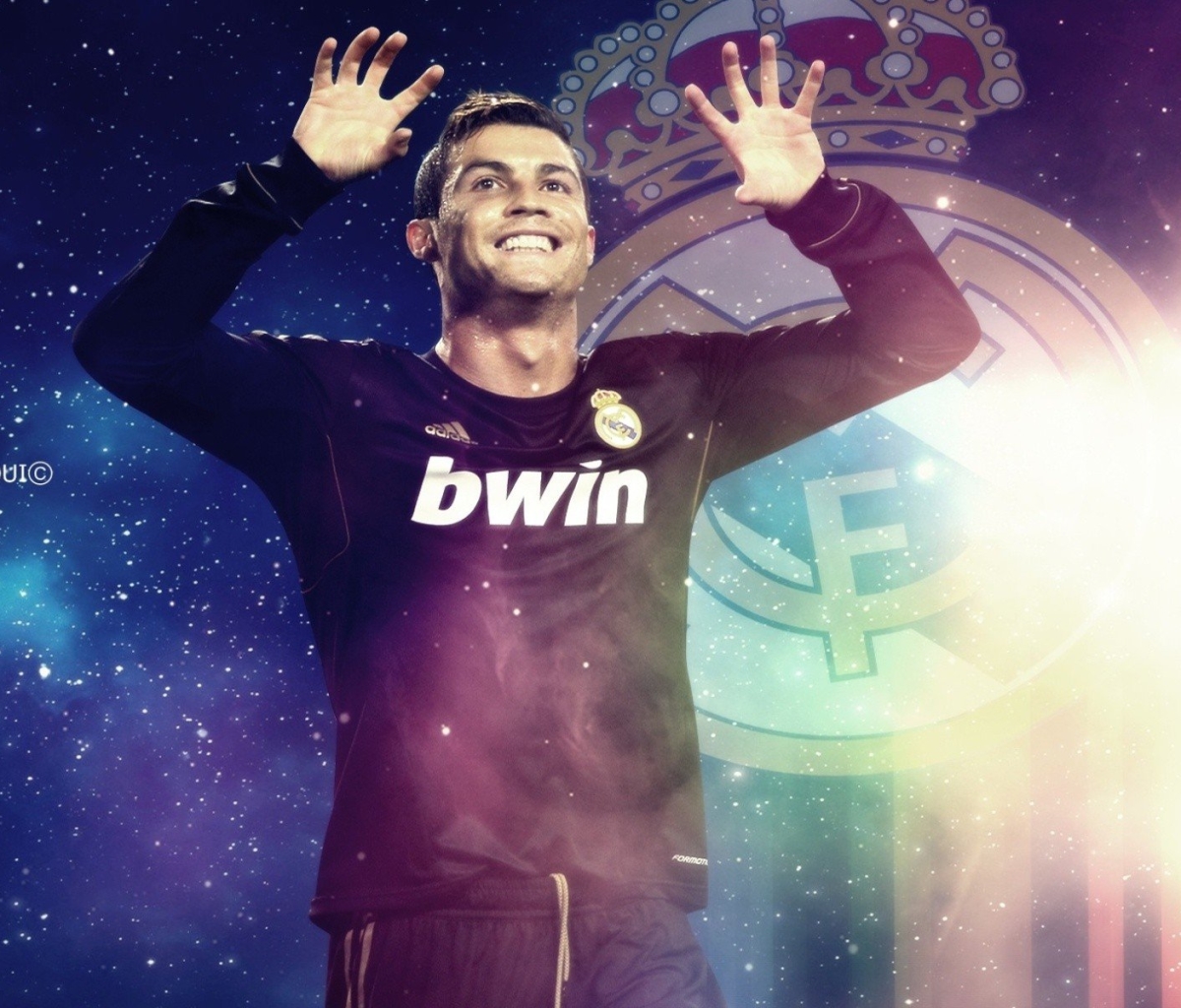 Handy-Wallpaper Sport, Fußball, Cristiano Ronaldo, Real Madrid Cf kostenlos herunterladen.