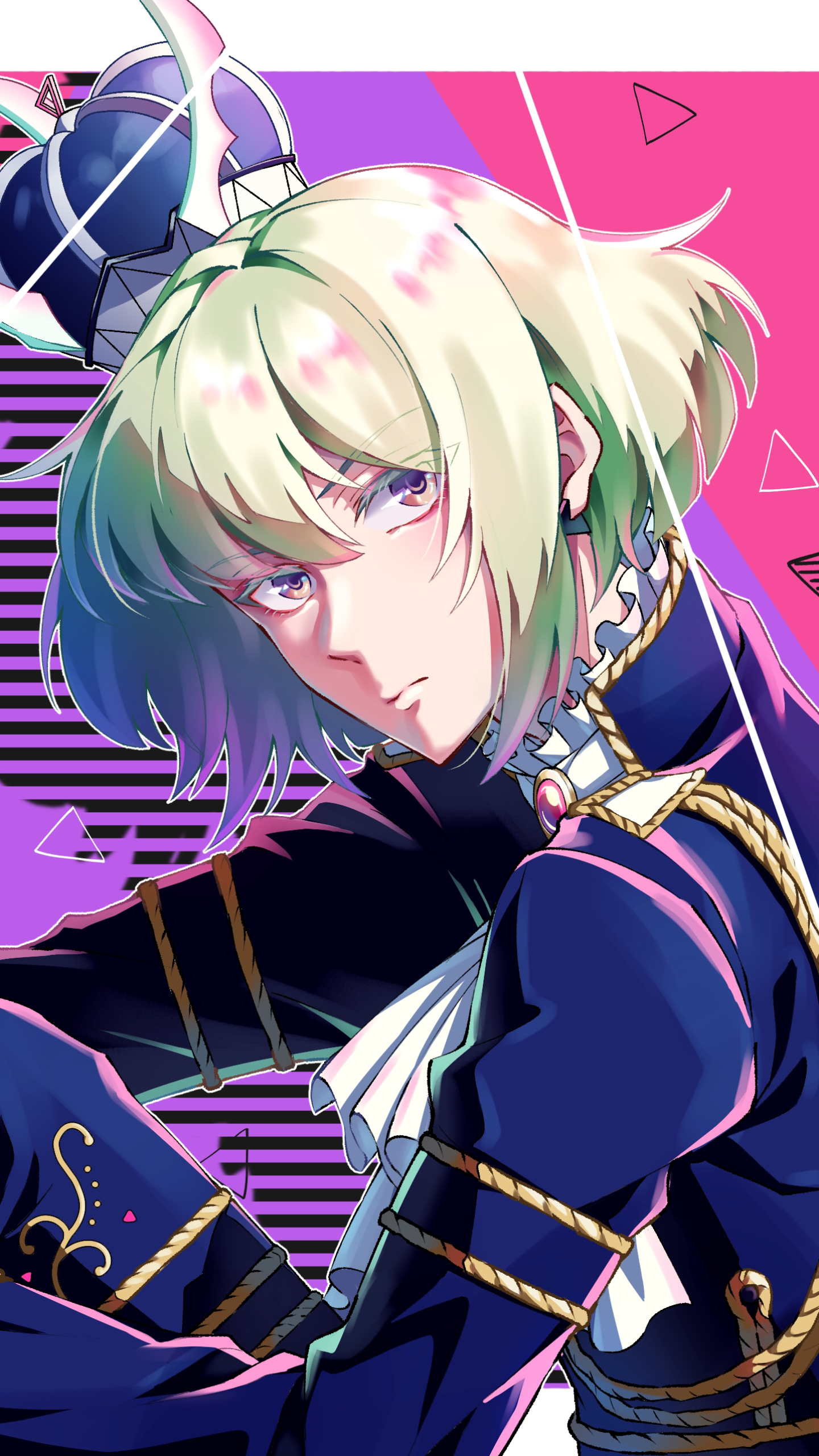 Download mobile wallpaper Anime, Crown, Green Hair, Promare, Lio Fotia for free.