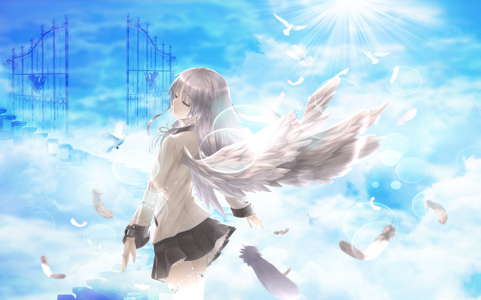 Baixe gratuitamente a imagem Anime, Angel Beats!, Kanade Tachibana na área de trabalho do seu PC