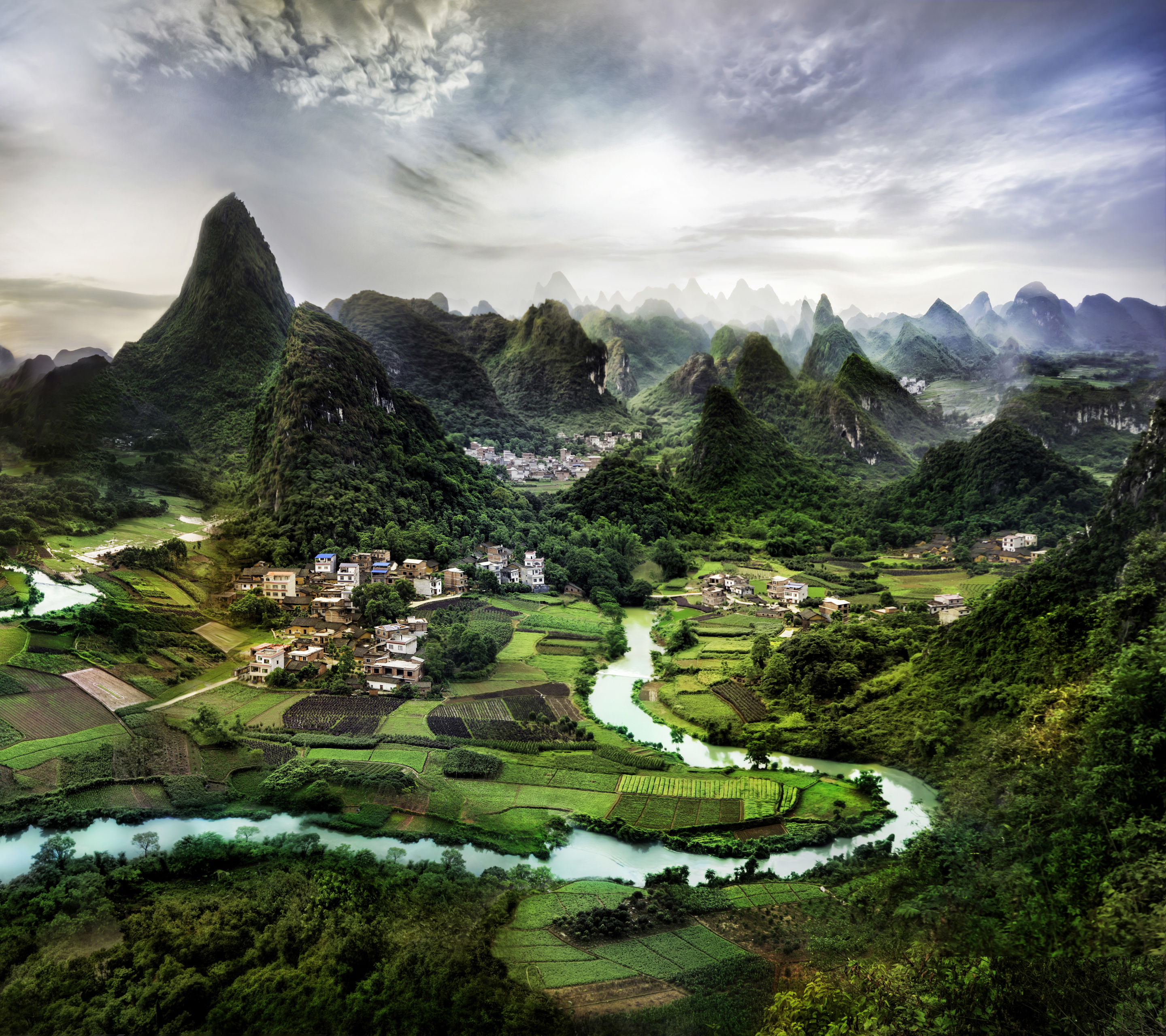 1252343 baixar papel de parede fotografia, paisagem, rio, china, guanxi zhuang, rio li, montanhas nanling, floresta, campo, montanha - protetores de tela e imagens gratuitamente