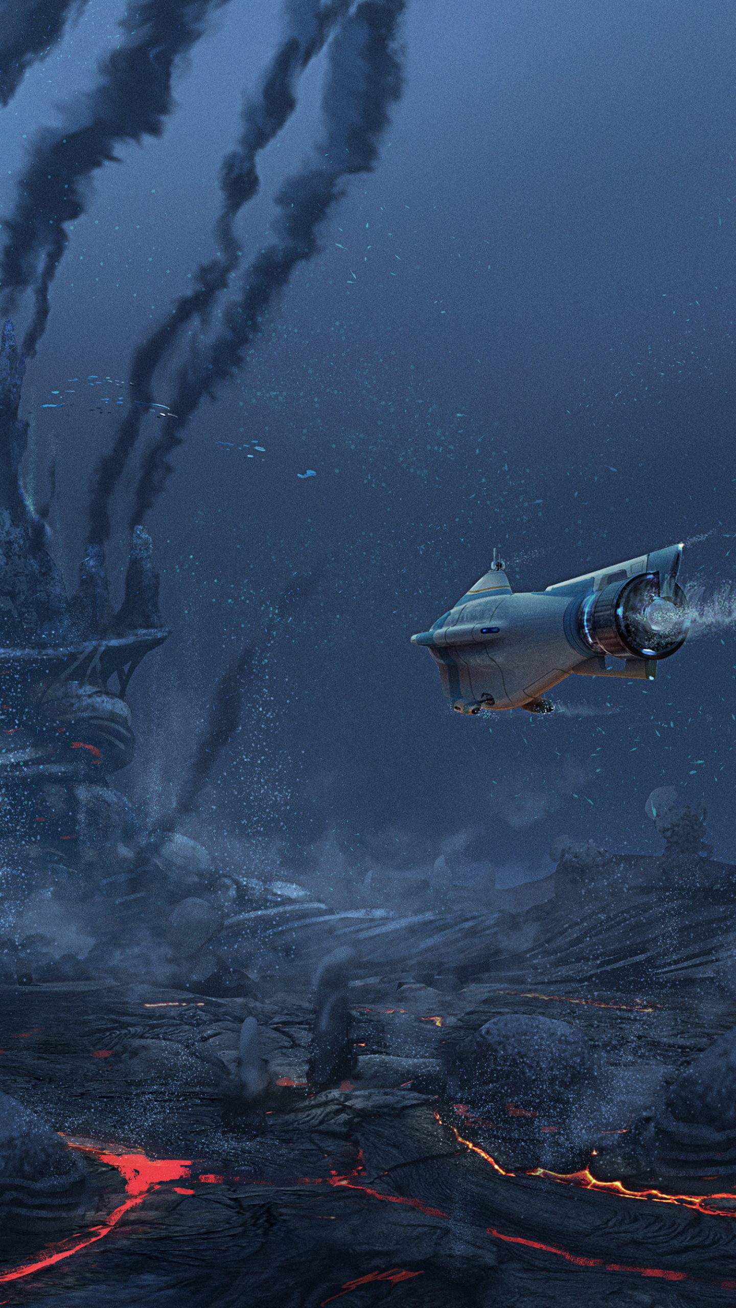 Download mobile wallpaper Underwater, Video Game, Subnautica for free.