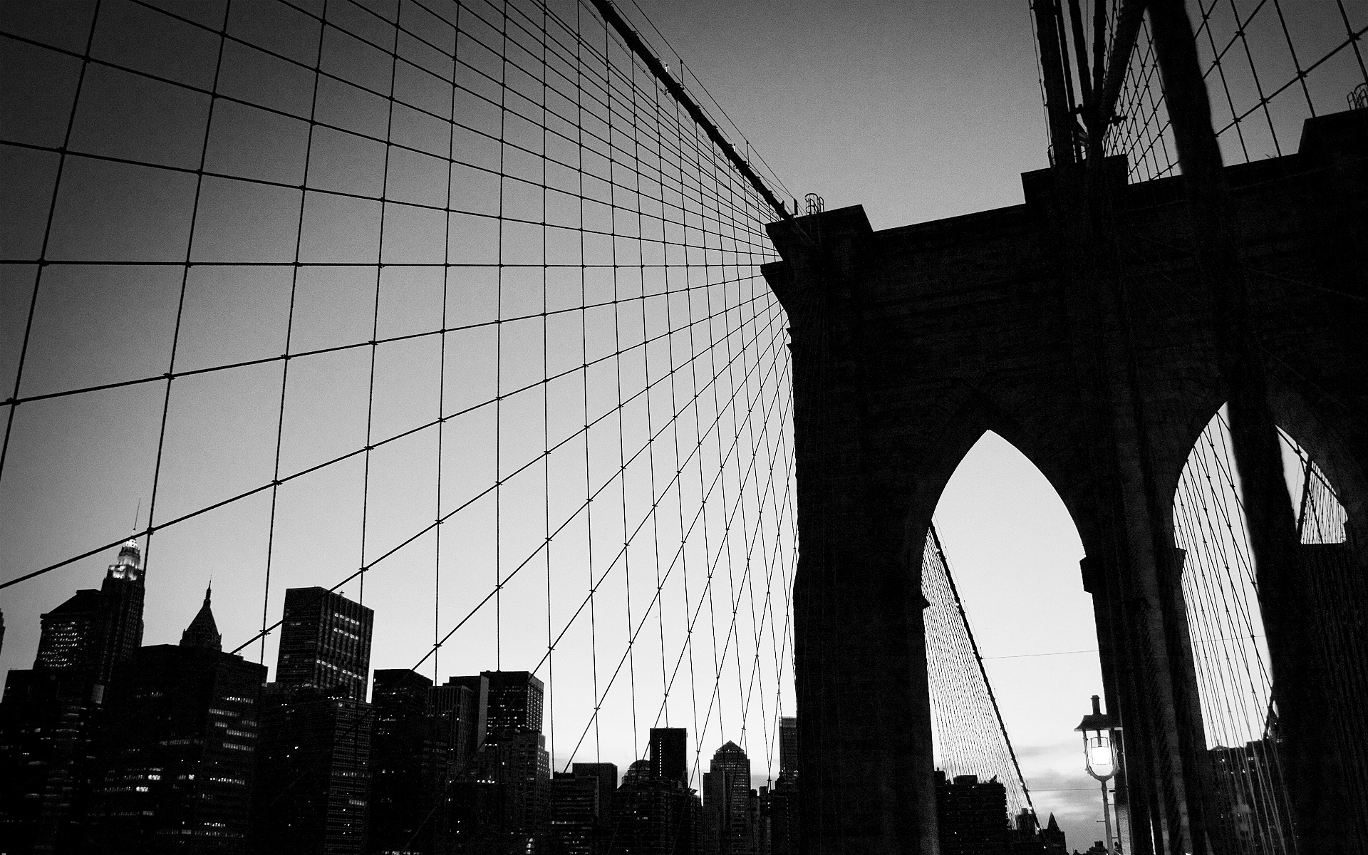 Download mobile wallpaper Brooklyn Bridge, Bridges, Man Made for free.