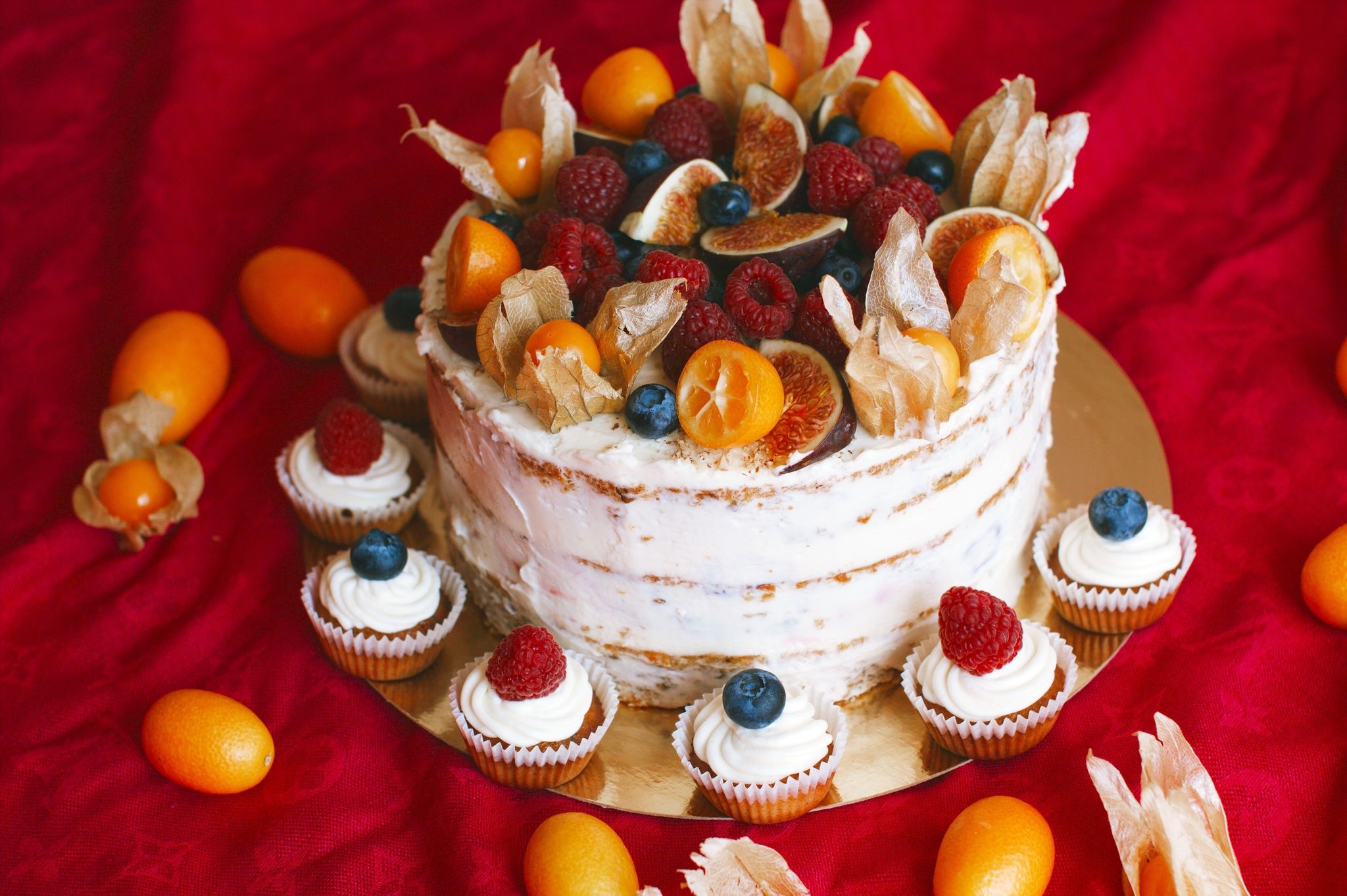 Download mobile wallpaper Food, Dessert, Still Life, Cake, Fruit, Cupcake, Pastry for free.