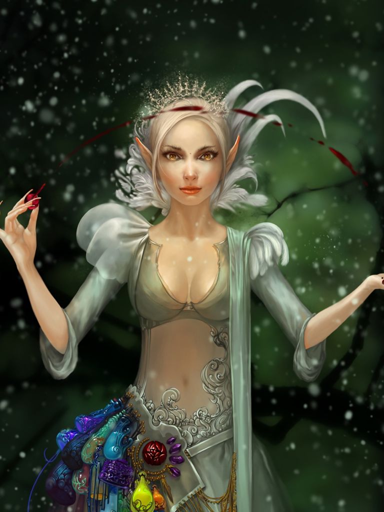 Descarga gratuita de fondo de pantalla para móvil de Fantasía, Elfo.