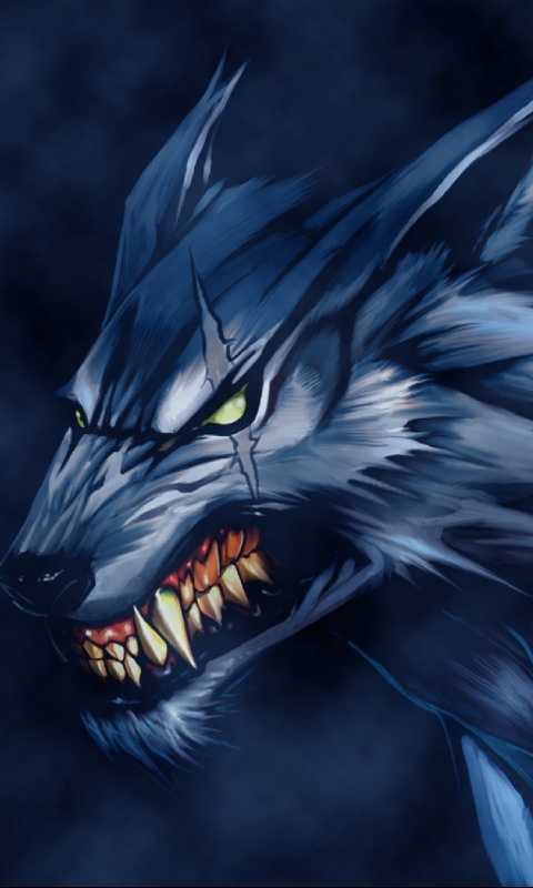 Download mobile wallpaper Dark, Werewolf for free.