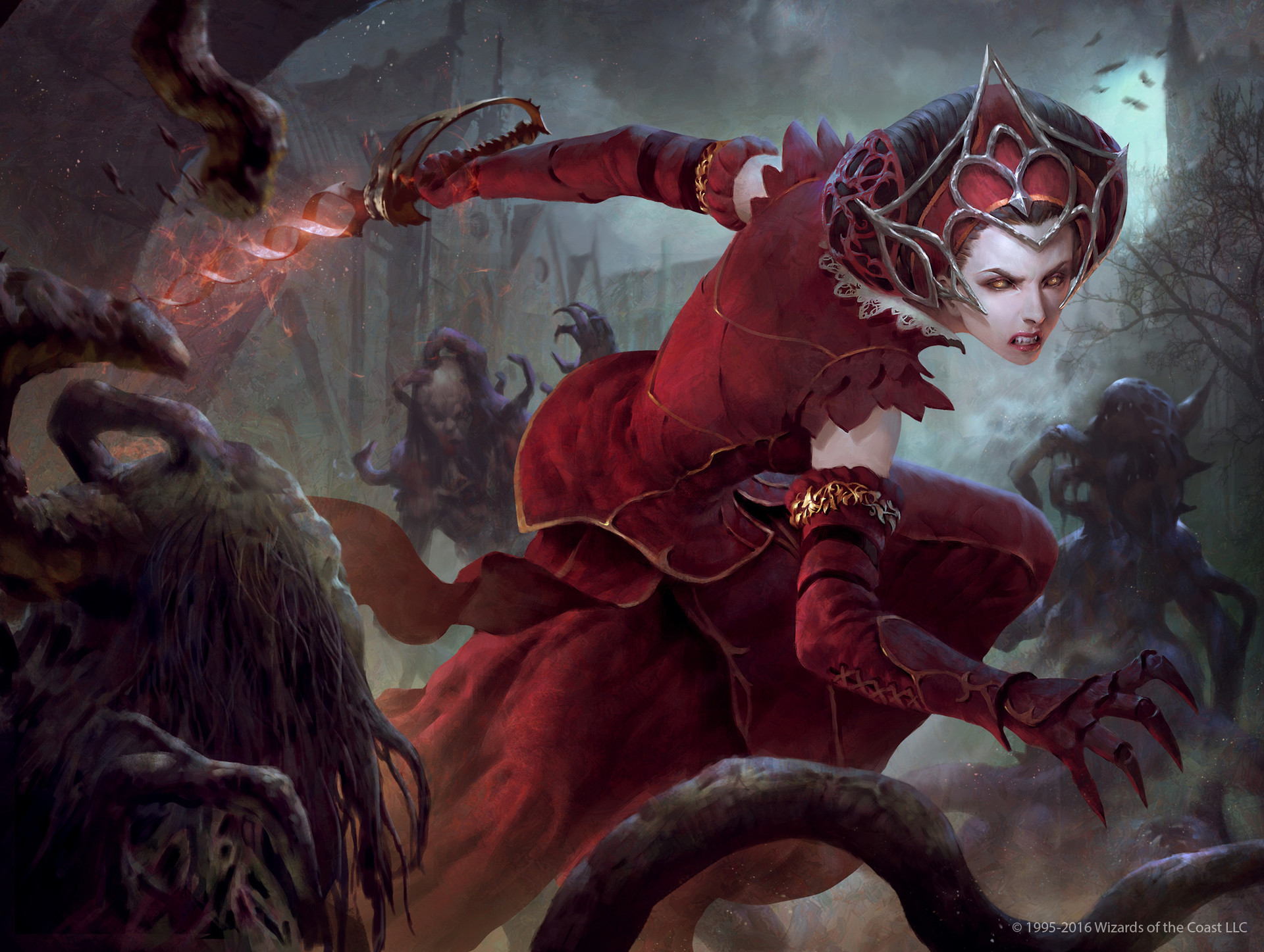 Handy-Wallpaper Spiel, Vampir, Magic The Gathering kostenlos herunterladen.