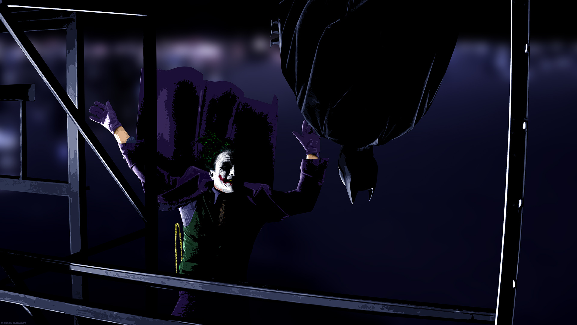 Handy-Wallpaper The Dark Knight, Batman, The Batman, Filme, Joker kostenlos herunterladen.