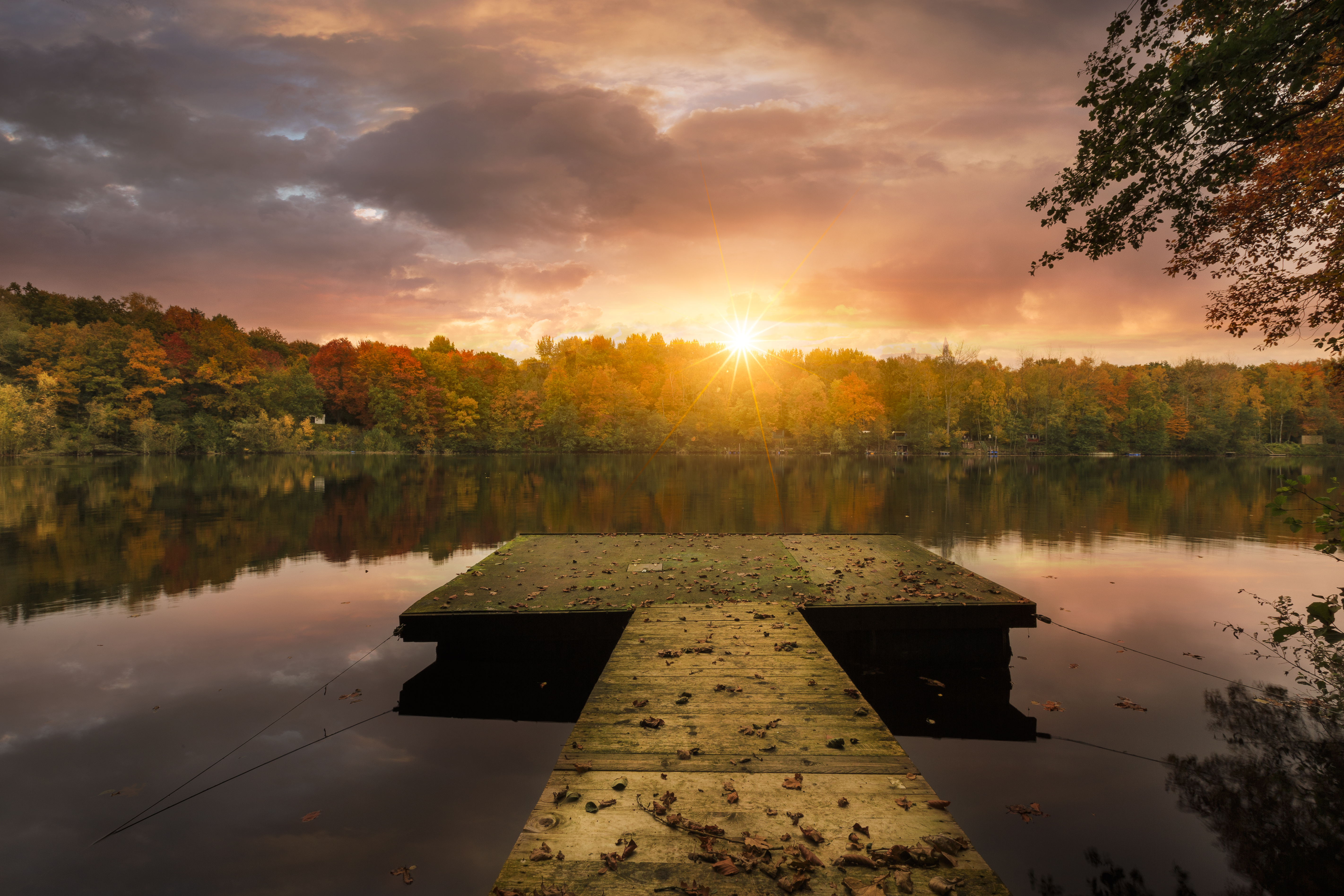 Free download wallpaper Lakes, Lake, Photography, Sunbeam on your PC desktop