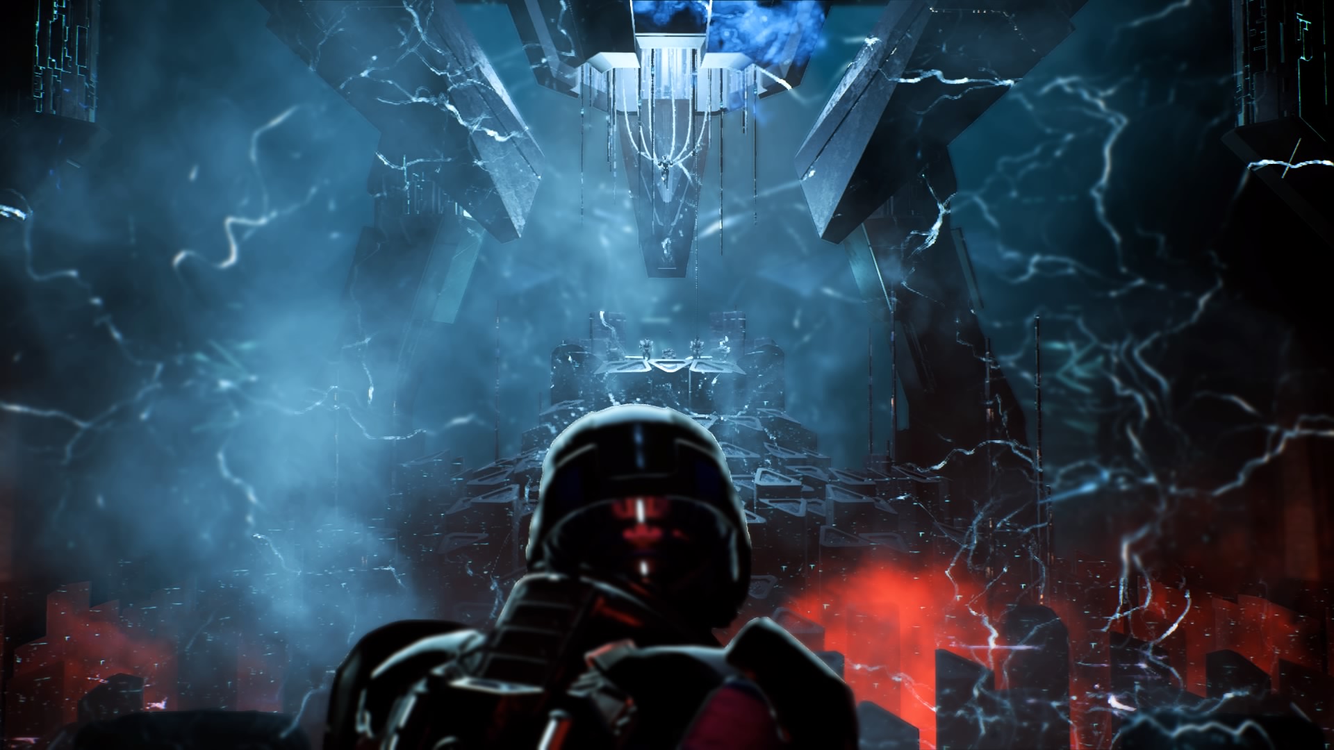 Handy-Wallpaper Mass Effect, Computerspiele, Mass Effect: Andromeda, Scott Ryder, Archon (Mass Effect) kostenlos herunterladen.