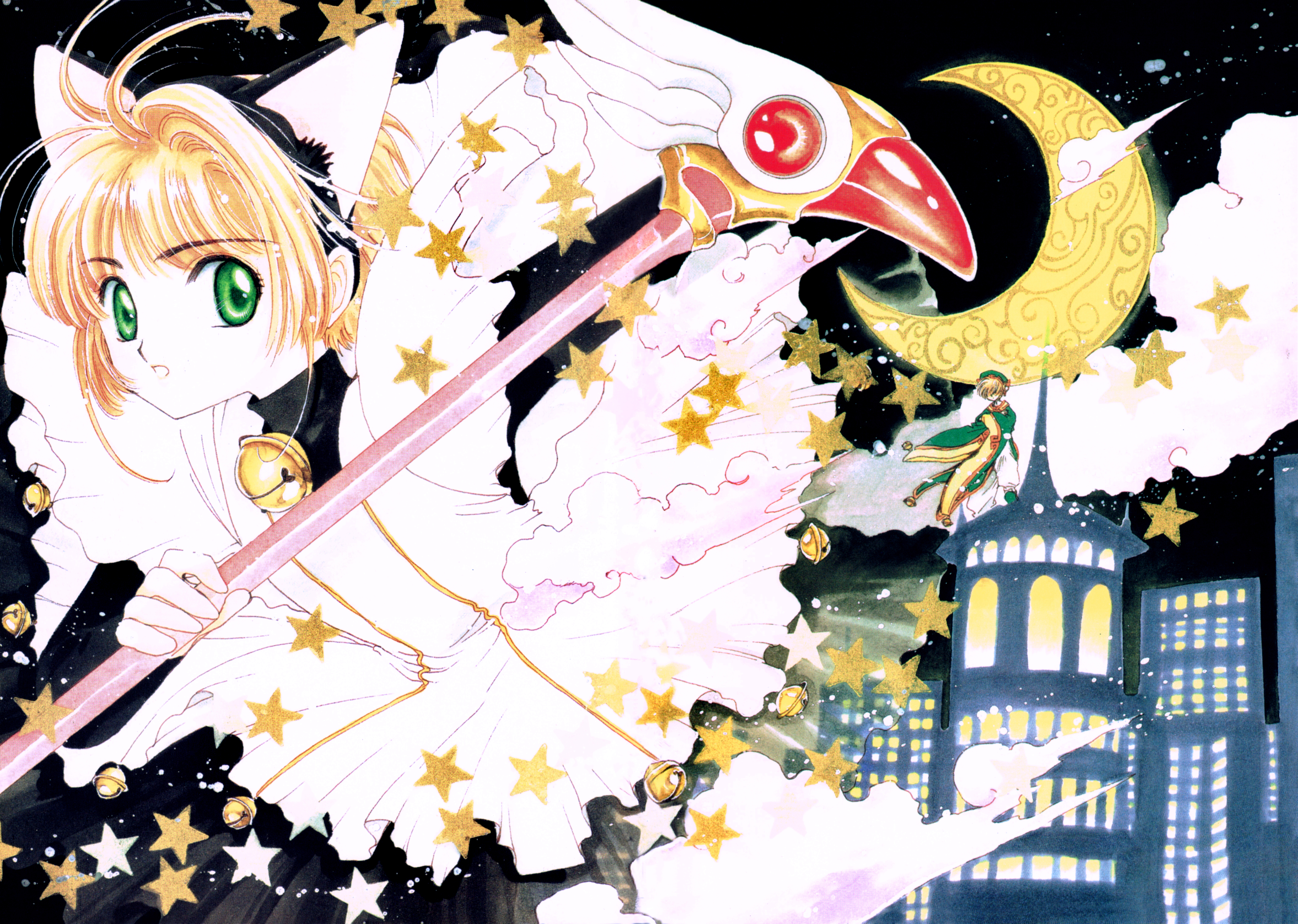 Download mobile wallpaper Anime, Cardcaptor Sakura, Sakura Kinomoto, Syaoran Li for free.