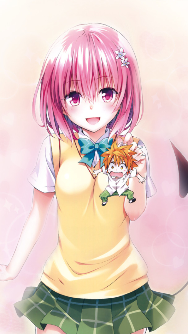 Handy-Wallpaper Animes, Momo Velia Deviluke, To Love Ru: Darkness kostenlos herunterladen.