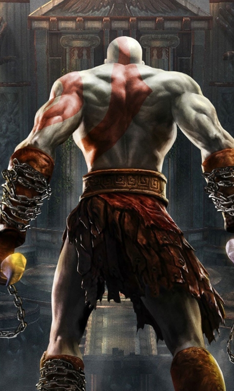 1095802 Hintergrundbild herunterladen computerspiele, god of war ii, kratos (gott des krieges), god of war - Bildschirmschoner und Bilder kostenlos