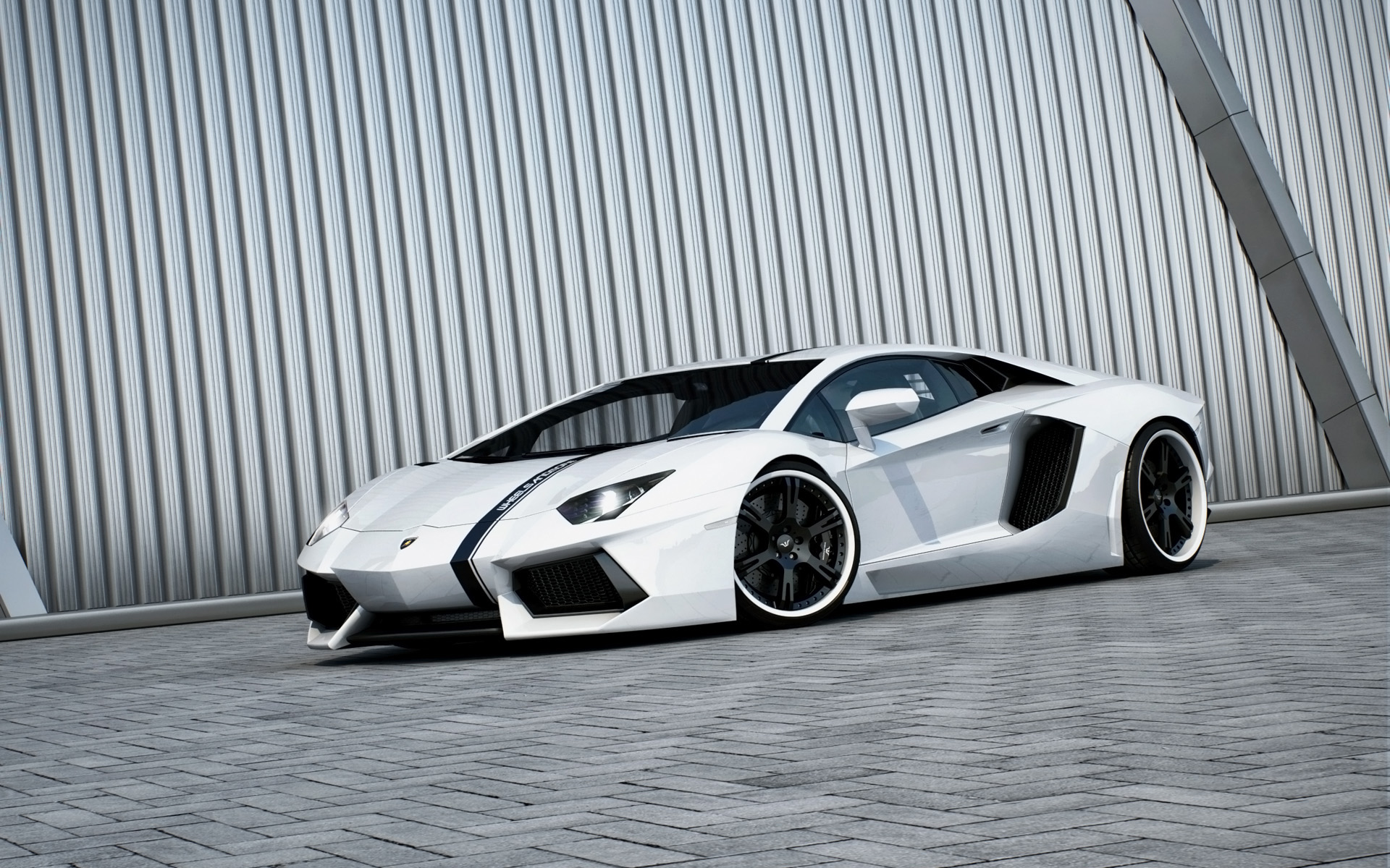 Handy-Wallpaper Weißes Auto, Lamborghini Aventador, Lamborghini, Fahrzeuge, Autos kostenlos herunterladen.