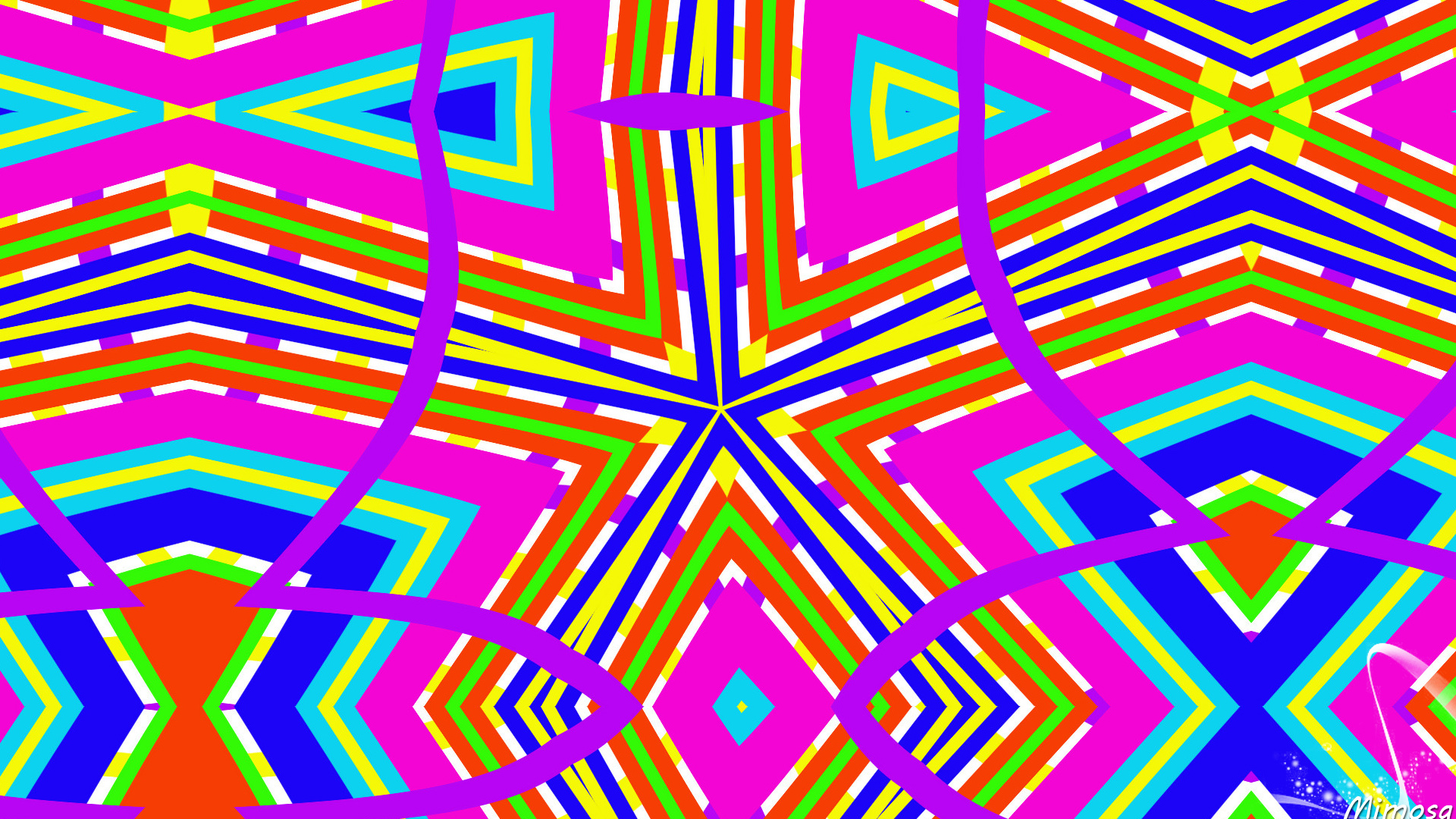 Download mobile wallpaper Abstract, Colorful, Kaleidoscope, Geometry for free.