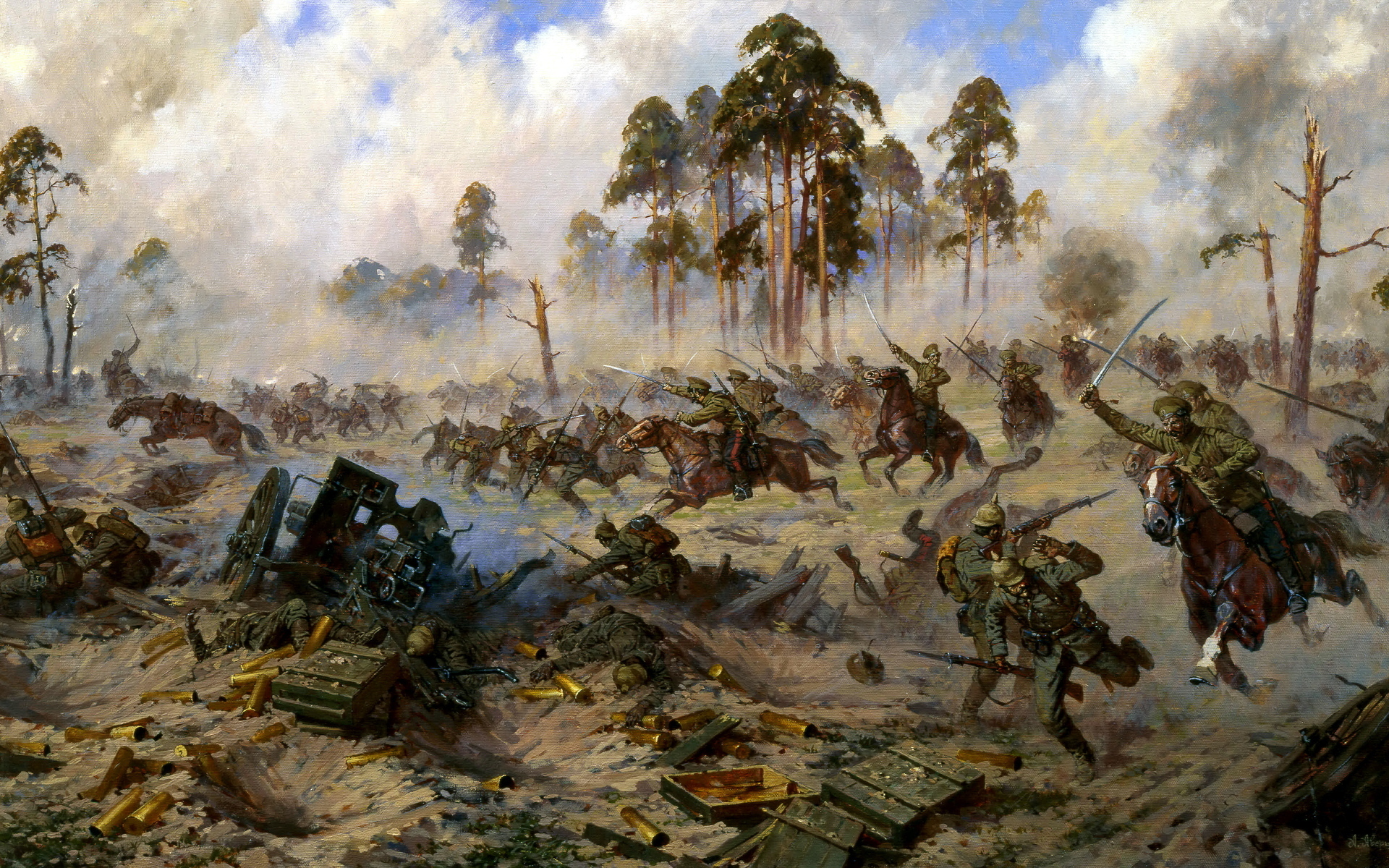 military, battle, painting, wars
