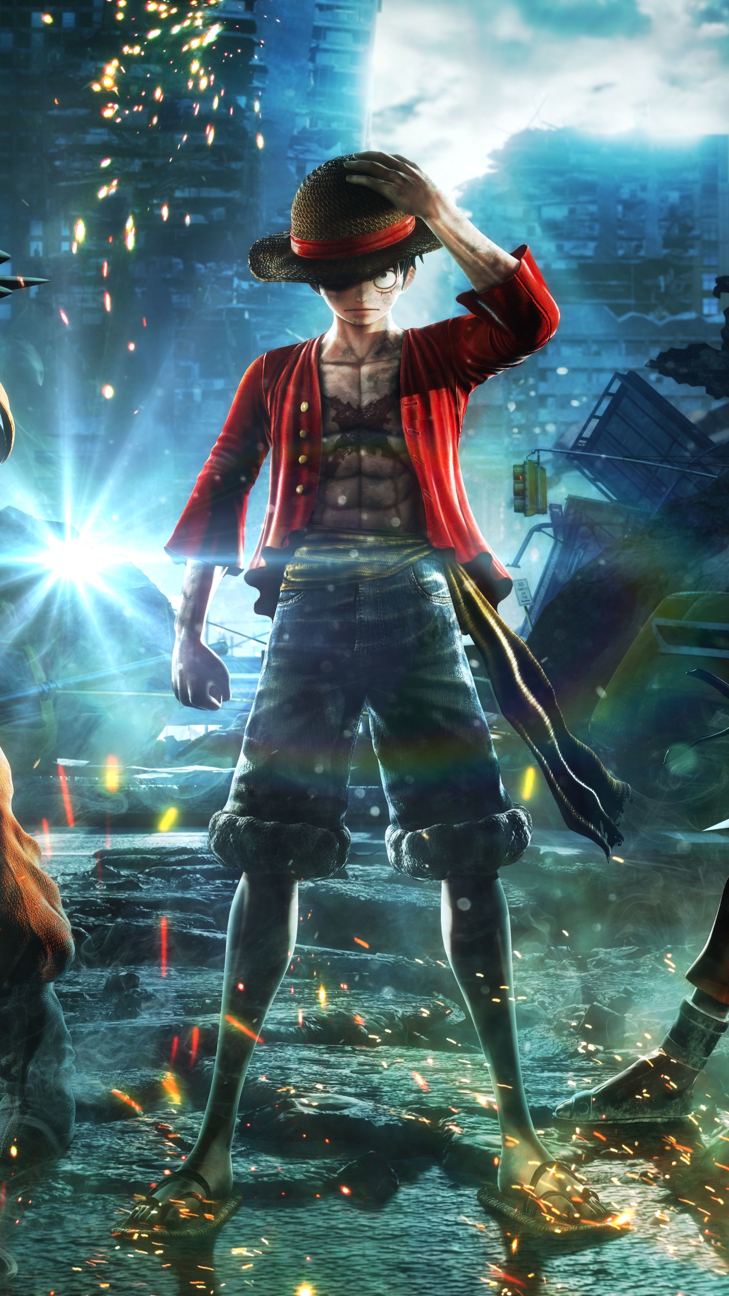 monkey d luffy, video game, jump force