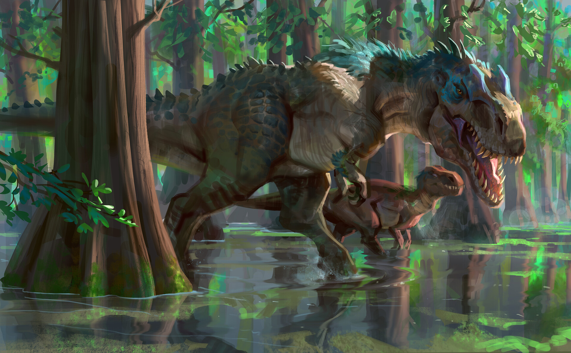 463012 скачать обои динозавры, животные, тиранозавр рекс, теропод - заставки и картинки бесплатно