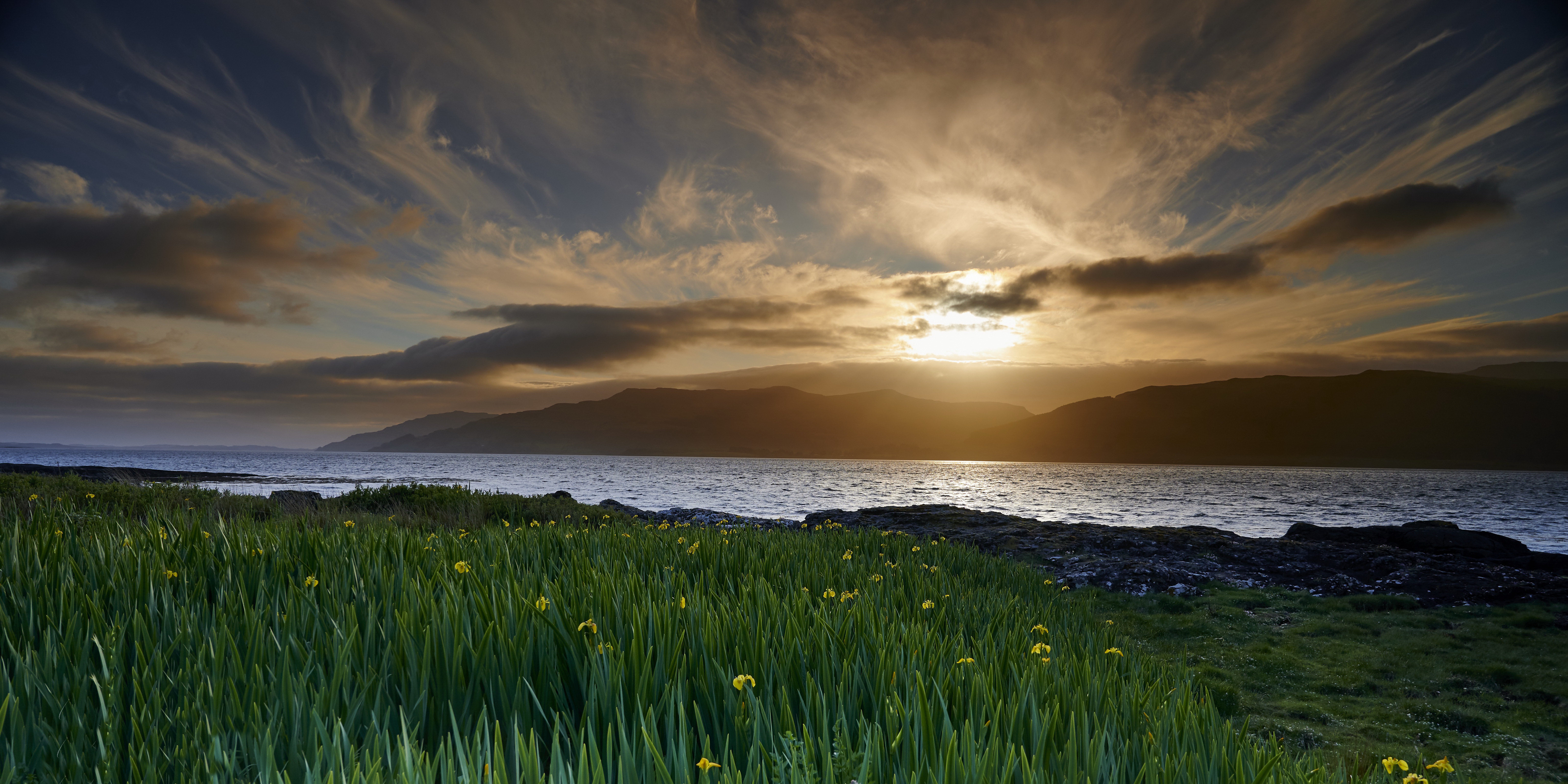 Free download wallpaper Sunset, Sea, Beach, Earth, Coastline on your PC desktop
