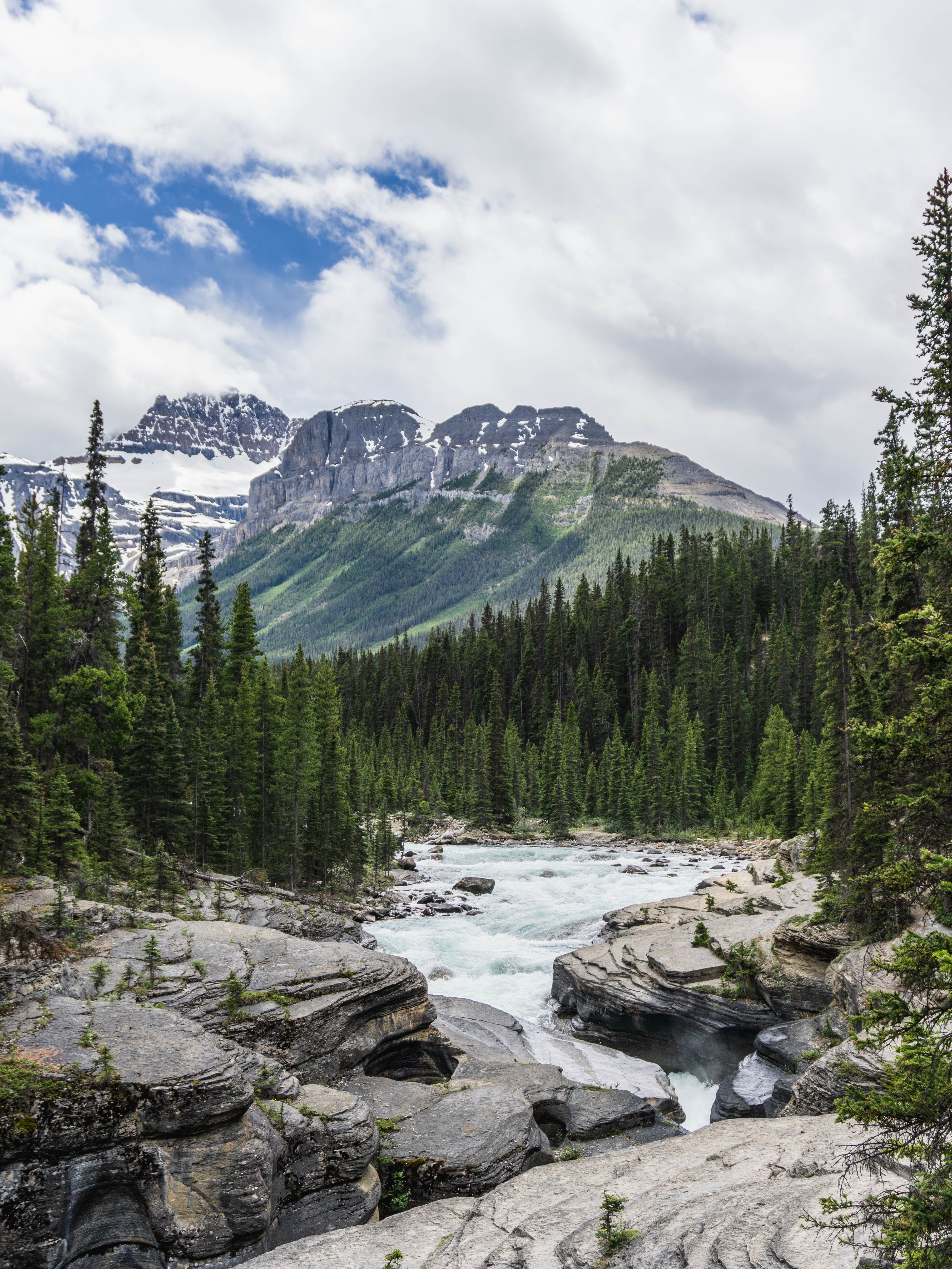 Laden Sie das Natur, Berg, Wald, Flüsse, Landschaft-Bild kostenlos auf Ihren PC-Desktop herunter