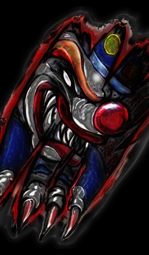 Download mobile wallpaper Dark, Monster, Clown for free.