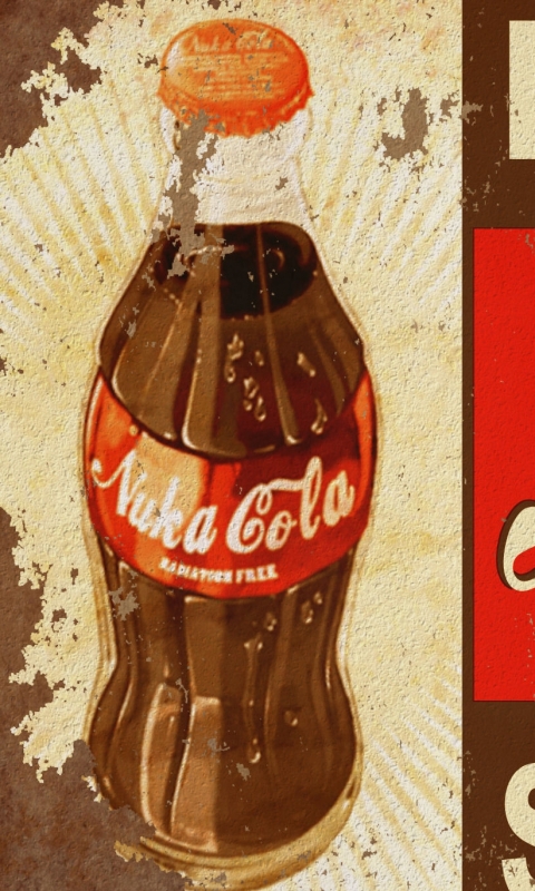 video game, fallout, nuka cola High Definition image