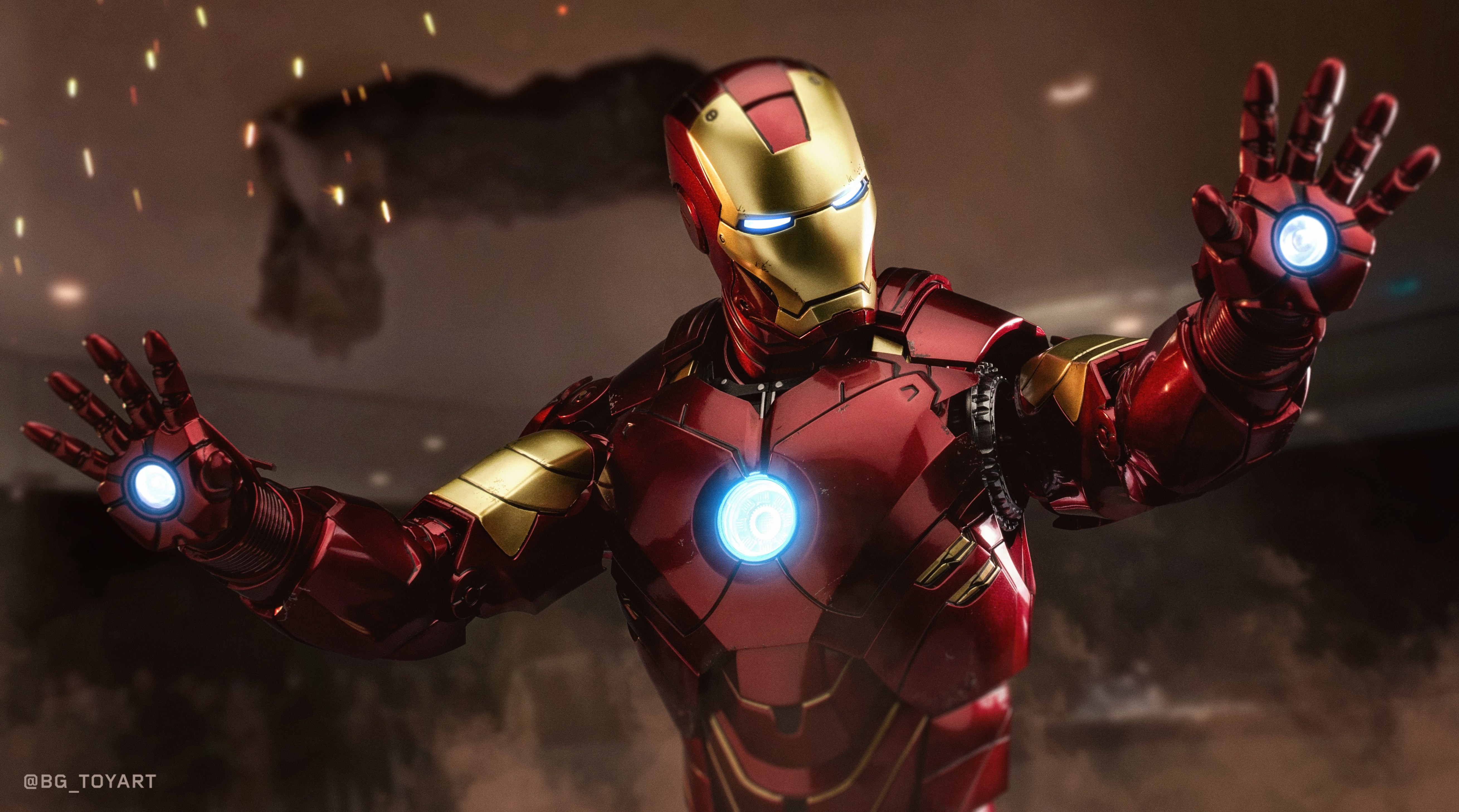 Descarga gratuita de fondo de pantalla para móvil de Iron Man, Juguete, Figurilla, Películas, Hombre De Acero, Iron Man 2.
