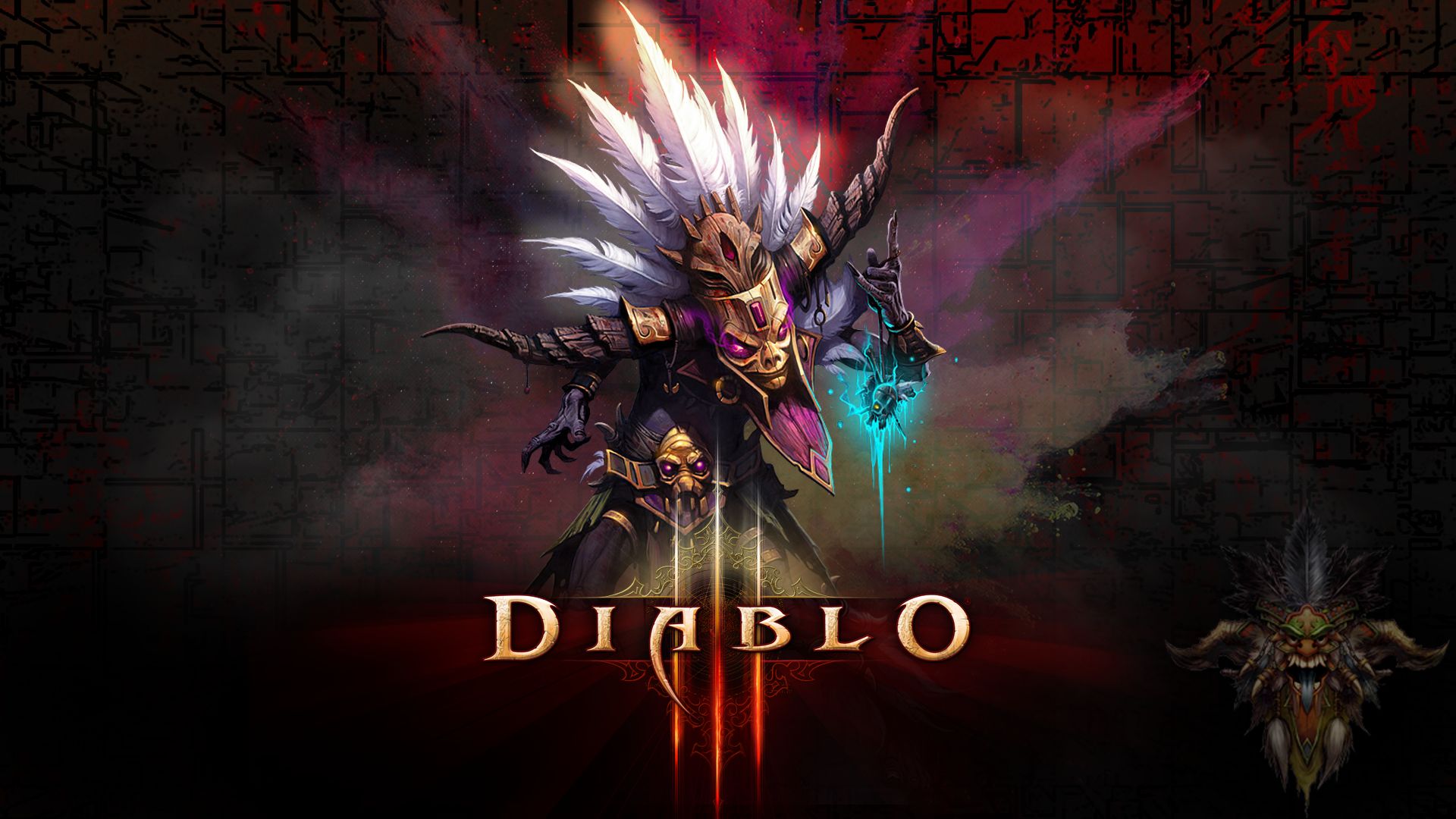 Скачати мобільні шпалери Witch Doctor (Diablo Iii), Diablo Iii, Діабло, Відеогра безкоштовно.