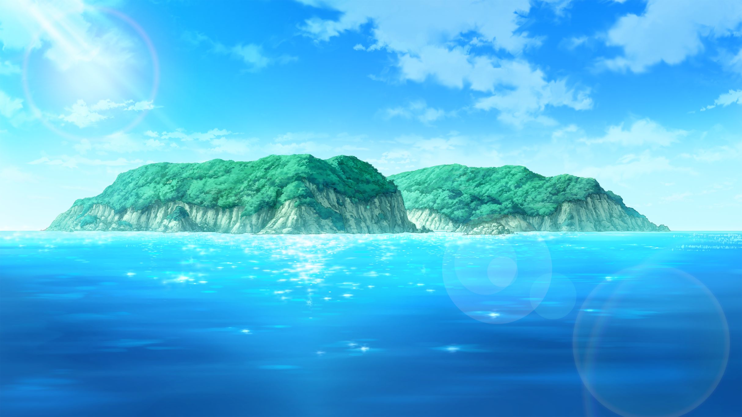 PCデスクトップにアニメ, うみねこのなく頃に, 六軒島画像を無料でダウンロード
