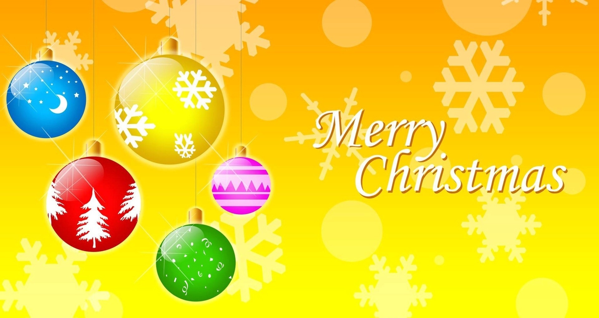 Download mobile wallpaper Christmas, Holiday, Colors, Decoration, Snowflake, Merry Christmas, Bauble for free.