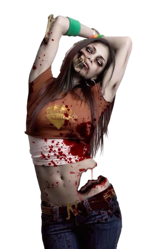 Download mobile wallpaper Dark, Zombie for free.