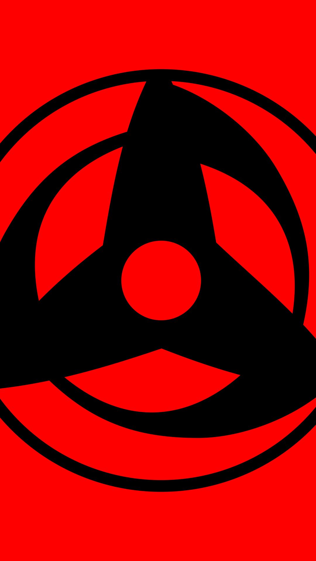 Handy-Wallpaper Naruto, Minimalistisch, Animes, Sharingan (Naruto), Mangekyō Sharingan kostenlos herunterladen.