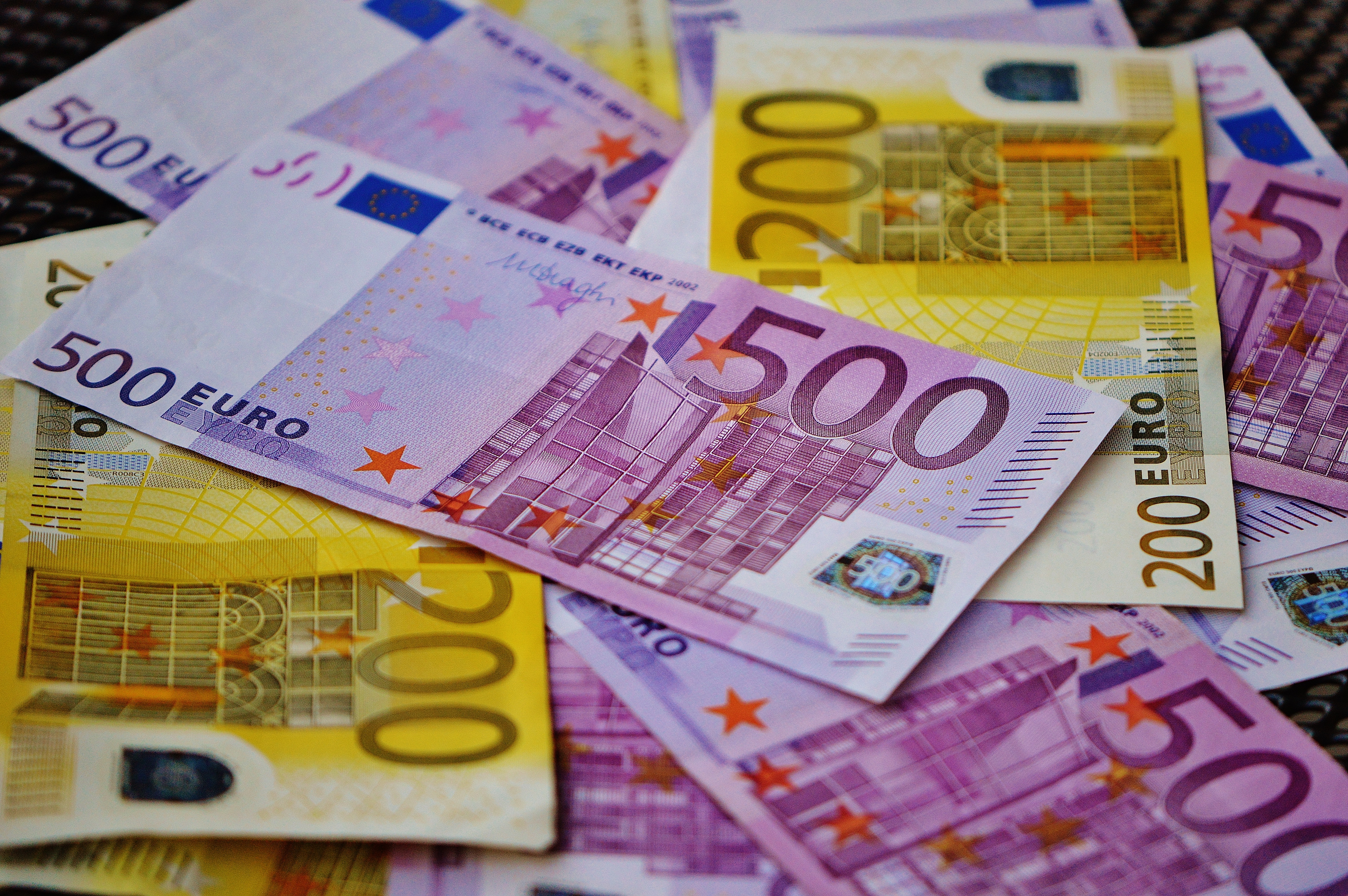 money, euro, miscellanea, miscellaneous, banknotes, bills