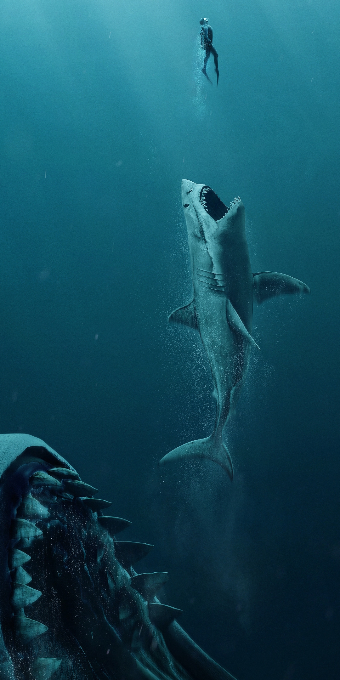 movie, the meg, shark