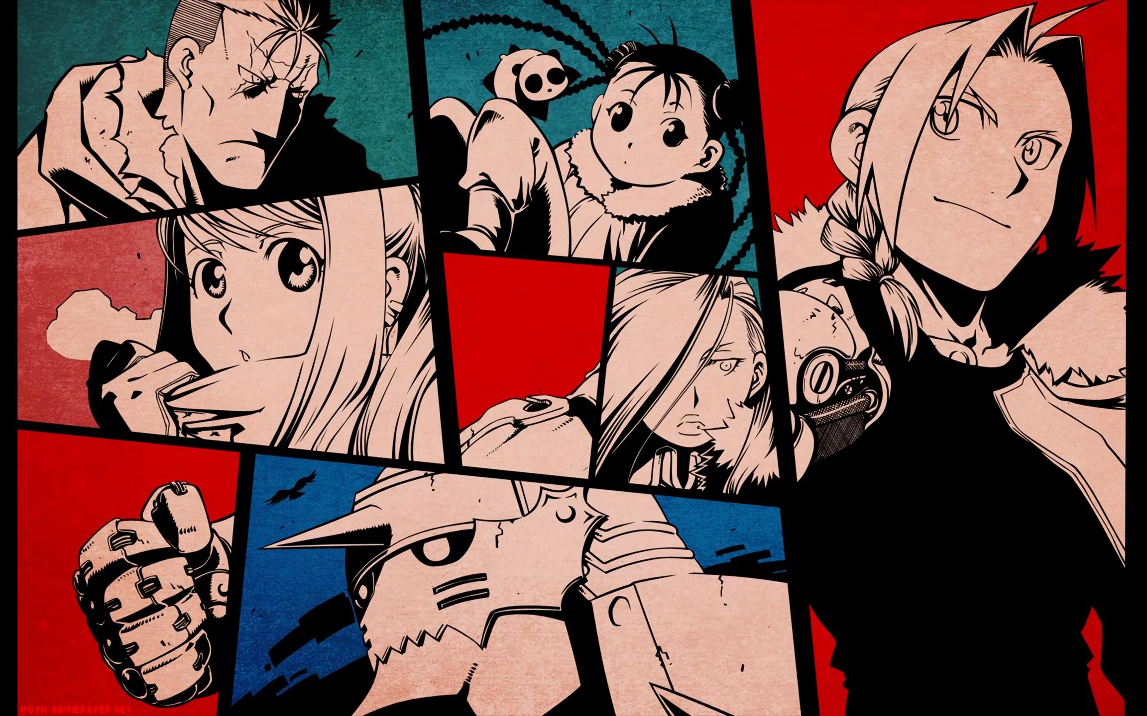 olivier mira armstrong, scar (fullmetal alchemist), fullmetal alchemist, anime, alphonse elric, edward elric, may chang, shao may, winry rockbell