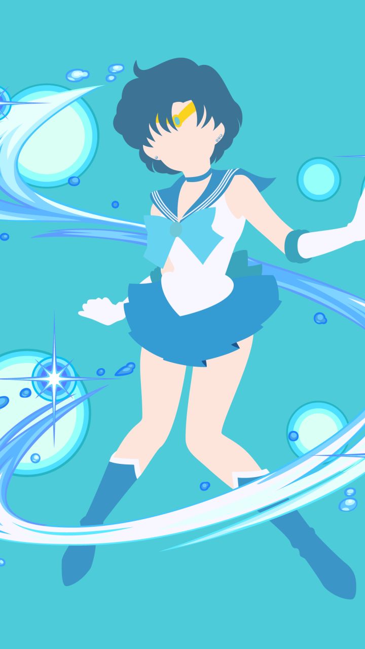 1167151 Hintergrundbild herunterladen animes, sailor moon das mädchen mit den zauberkräften, seemann merkur - Bildschirmschoner und Bilder kostenlos