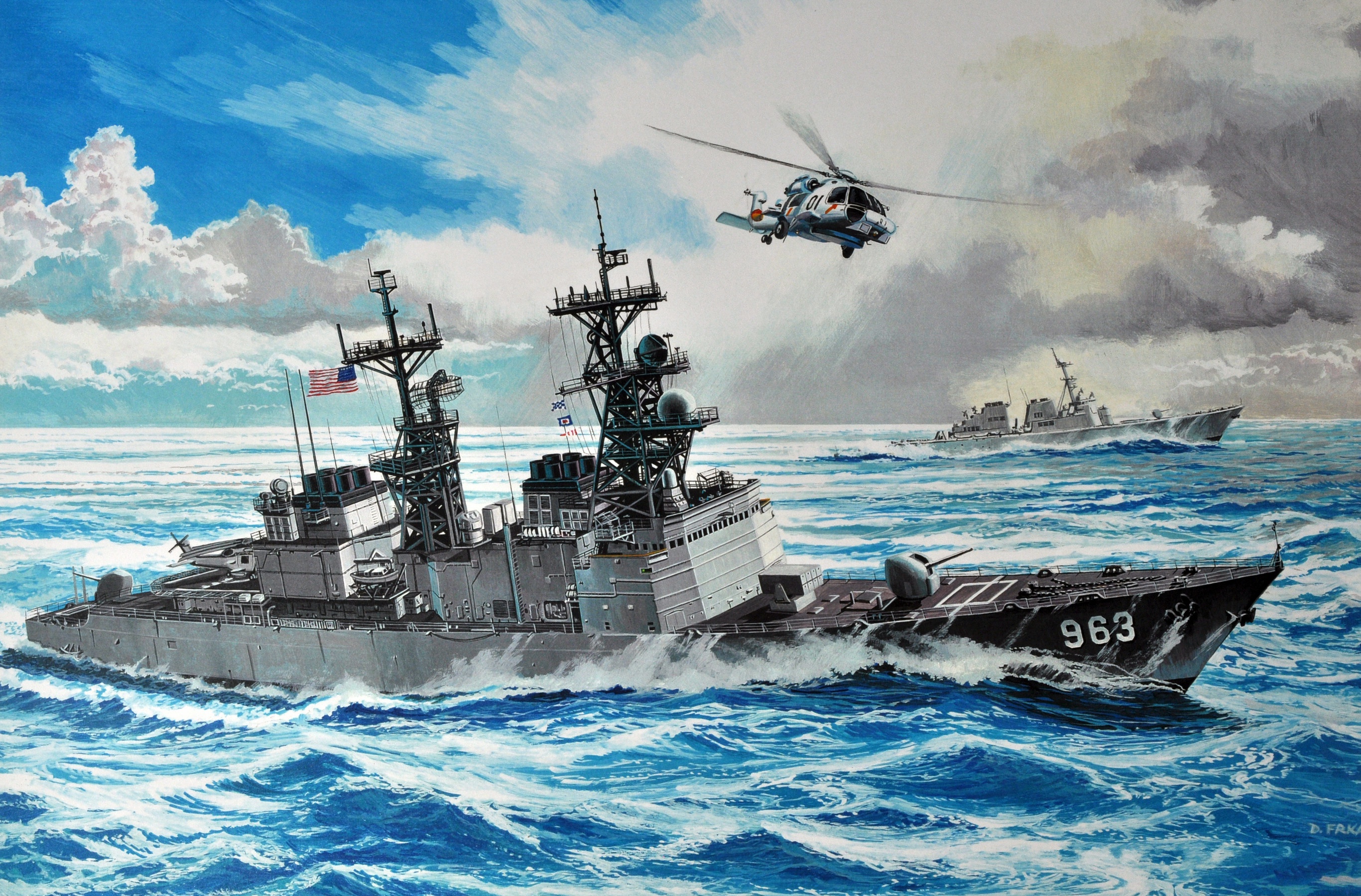 military, united states navy, destroyer, uss spruance (ddg 111), warship, warships