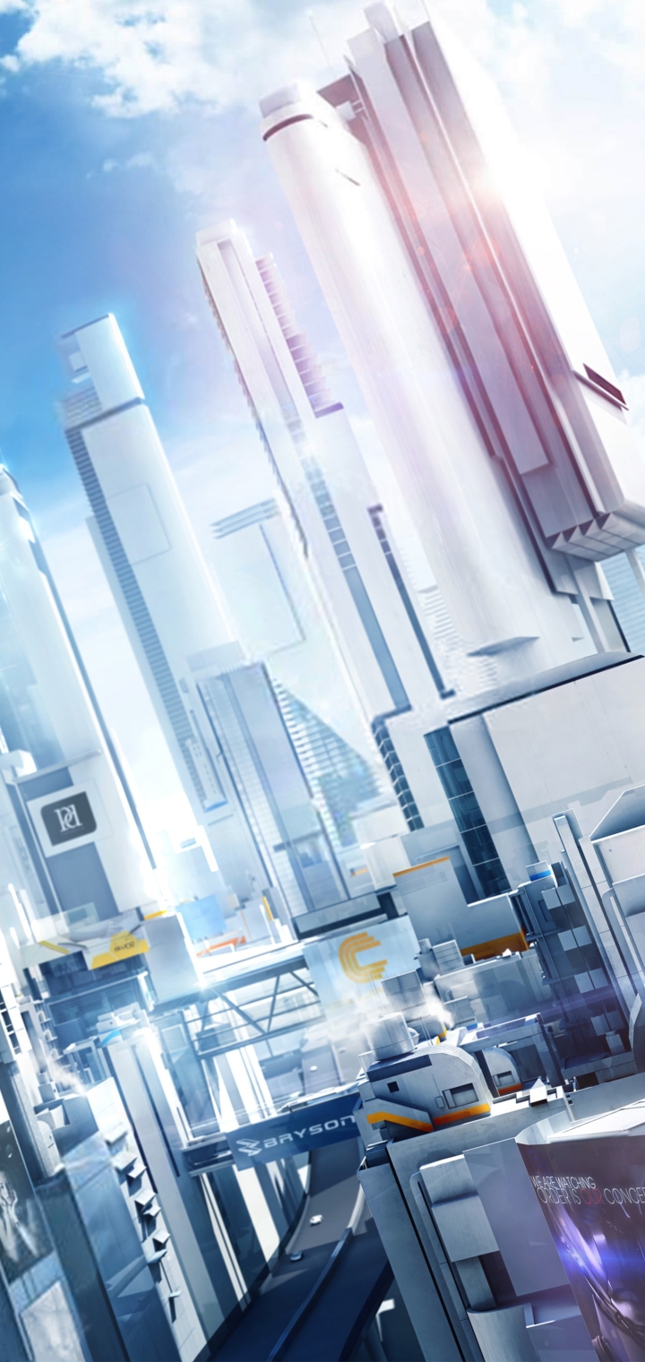 Superbe fond d'écran Mirror's Edge Catalyst pour mobile