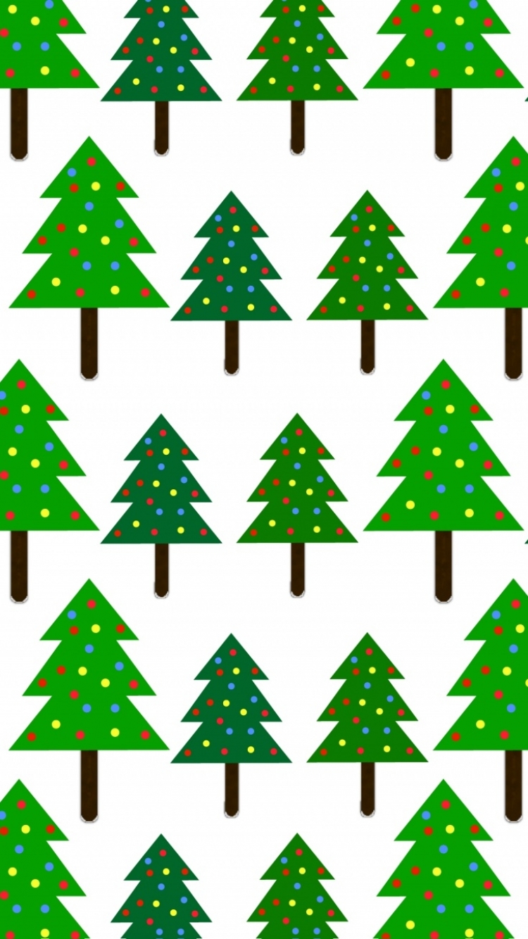 Download mobile wallpaper Tree, Pattern, Christmas, Holiday for free.