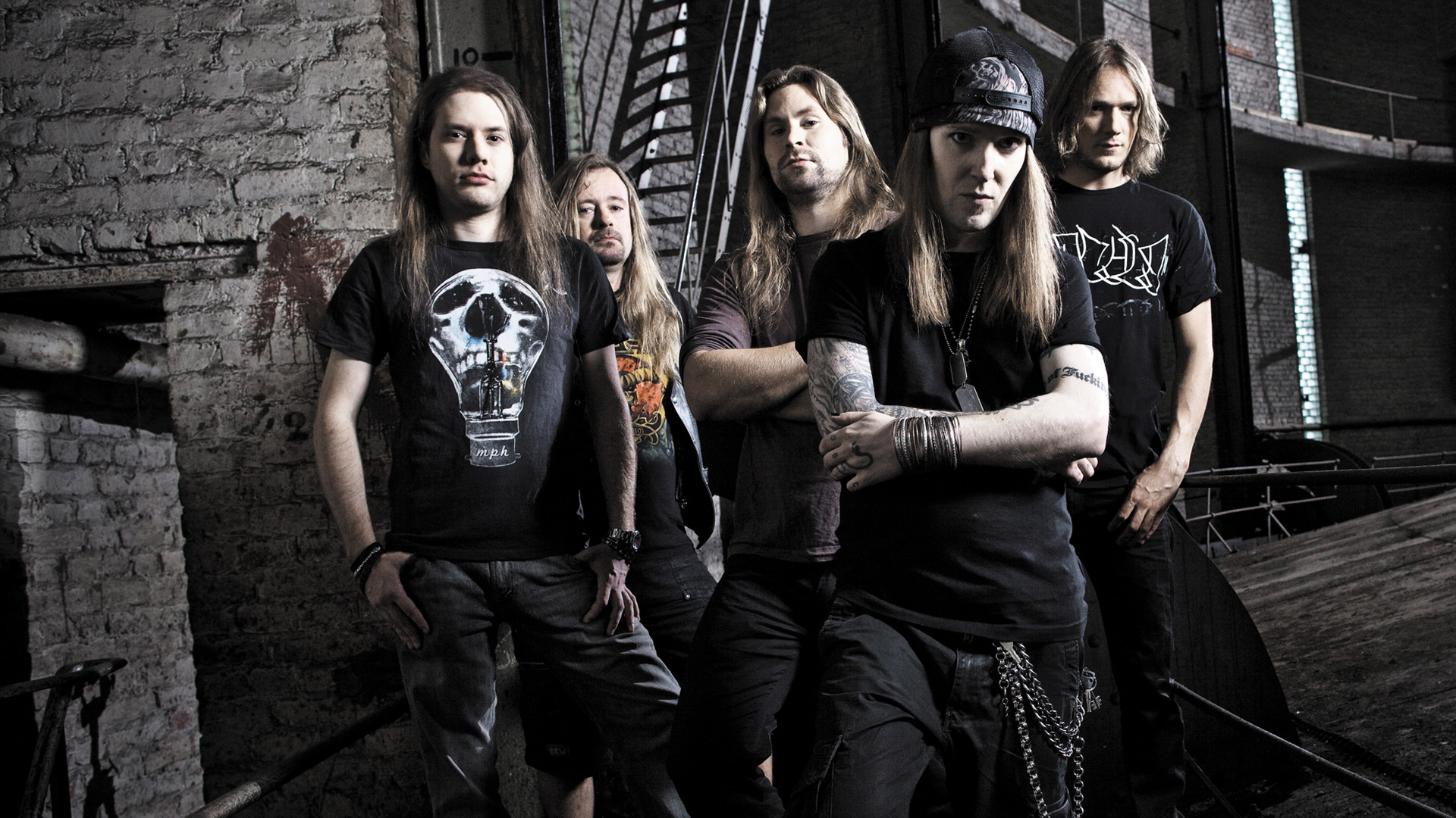 Handy-Wallpaper Children Of Bodom, Death Metal, Altmetall, Schwermetall, Musik kostenlos herunterladen.
