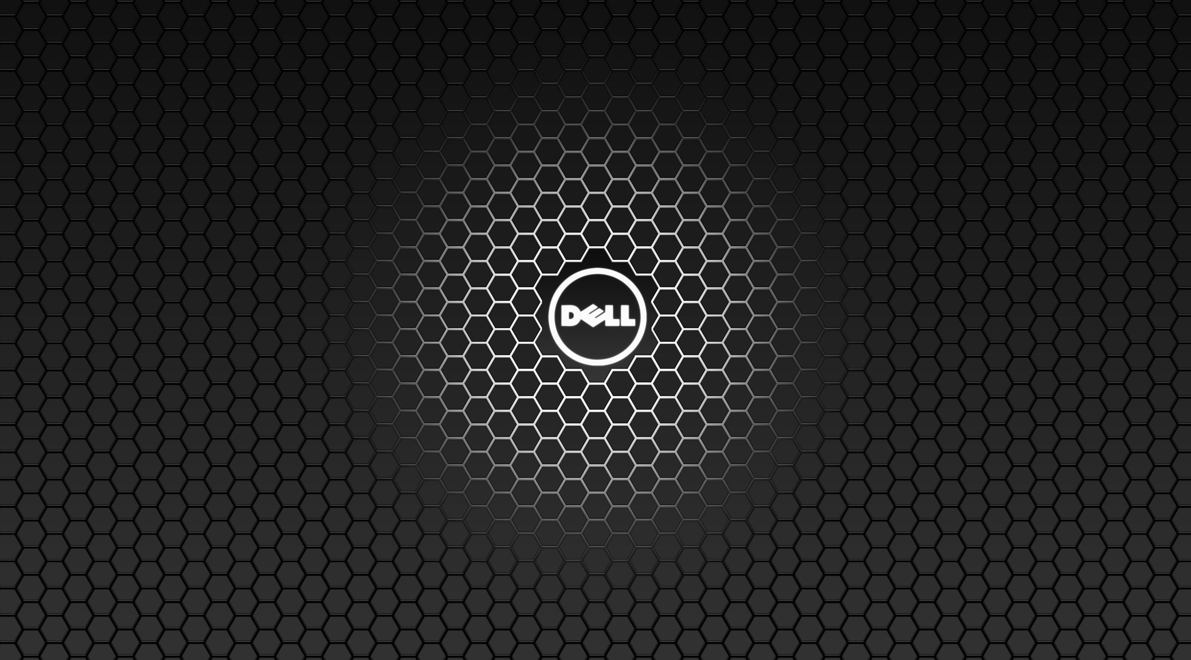804487 Hintergrundbild herunterladen schwarz, technologie, dell, hexagon - Bildschirmschoner und Bilder kostenlos