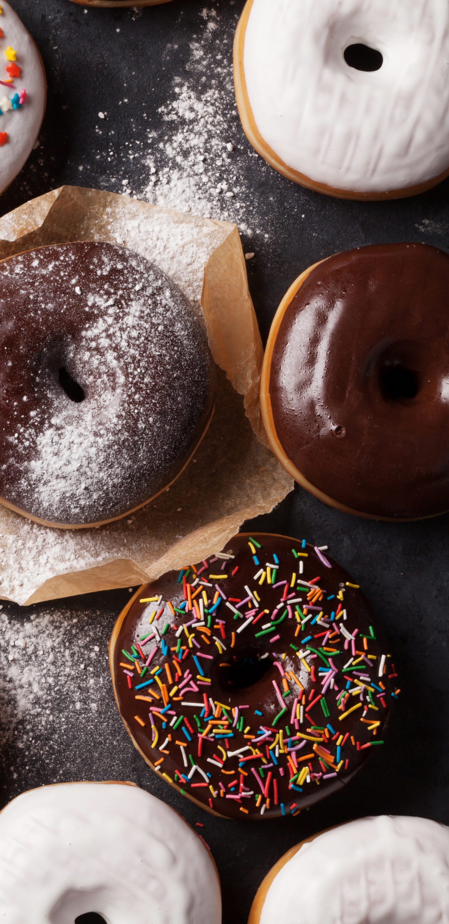 Téléchargez des papiers peints mobile Nourriture, Donut gratuitement.