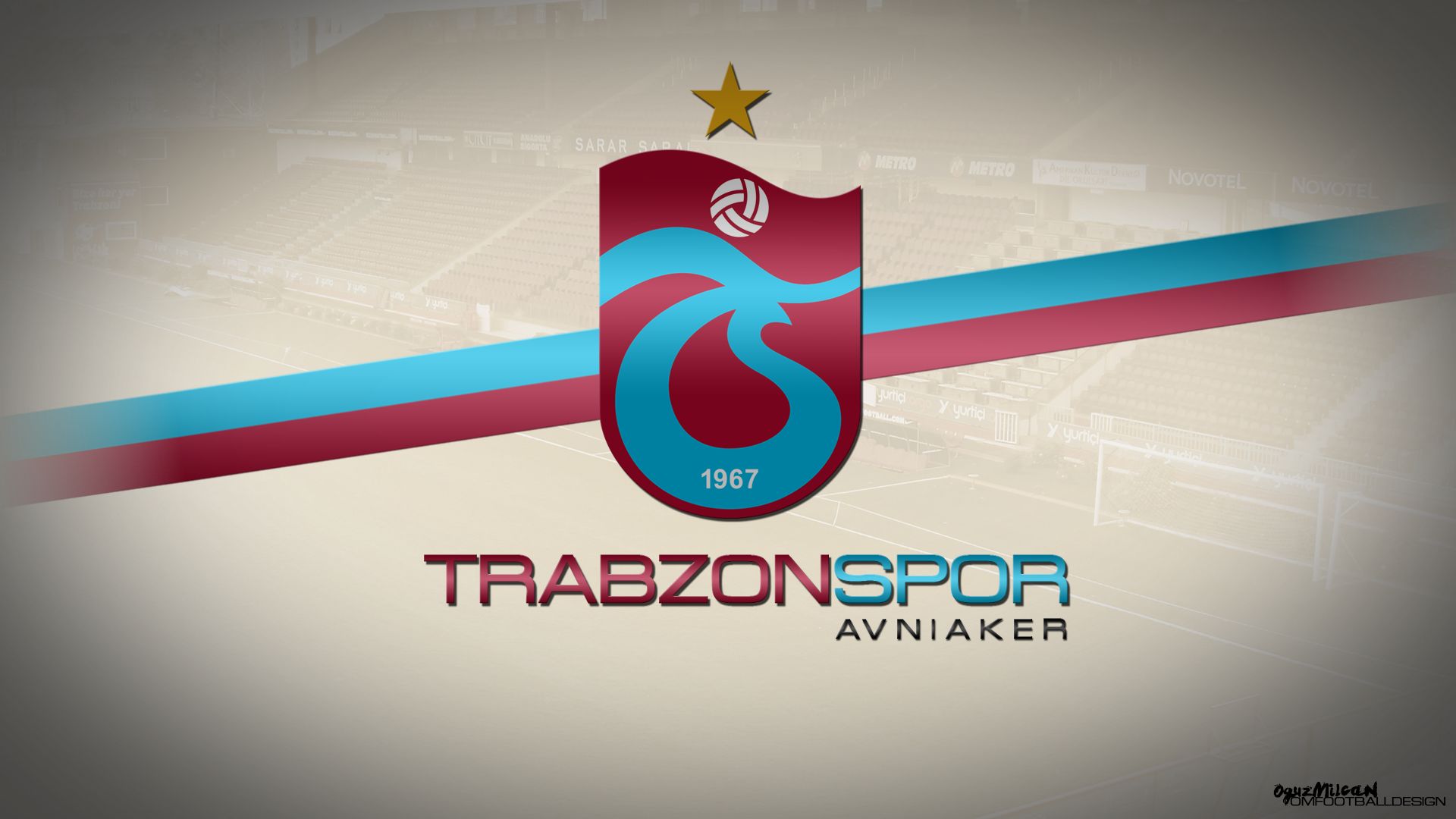 Handy-Wallpaper Sport, Fußball, Logo, Emblem, Trabzonspor kostenlos herunterladen.