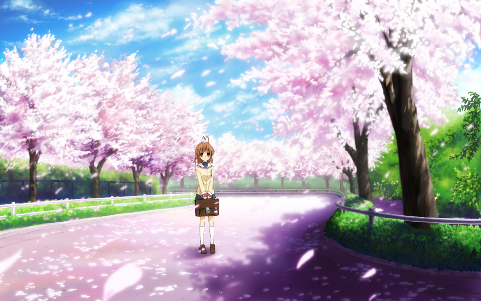 Descarga gratuita de fondo de pantalla para móvil de Clannad, Nagisa Furukawa, Animado.