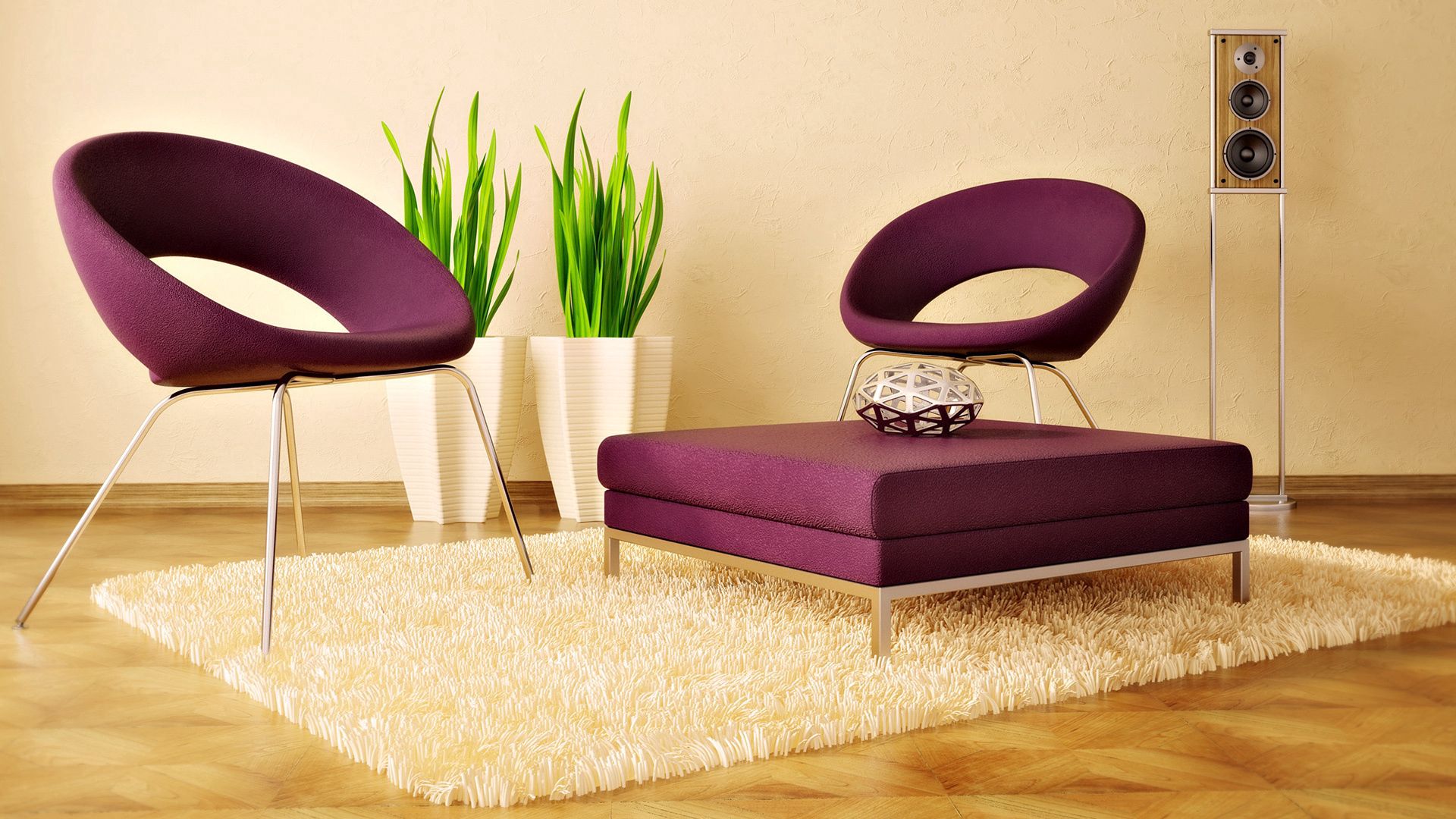 plant, miscellanea, miscellaneous, armchair, furniture, mat, column, rug