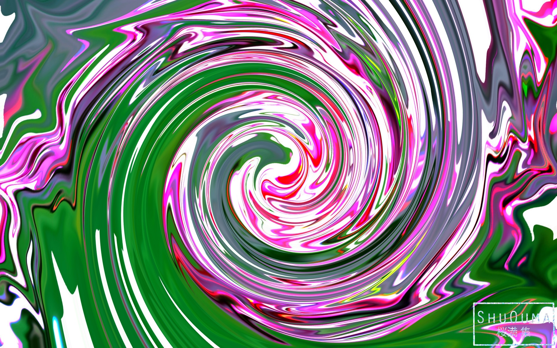 Download mobile wallpaper Abstract, Pink, Swirl for free.
