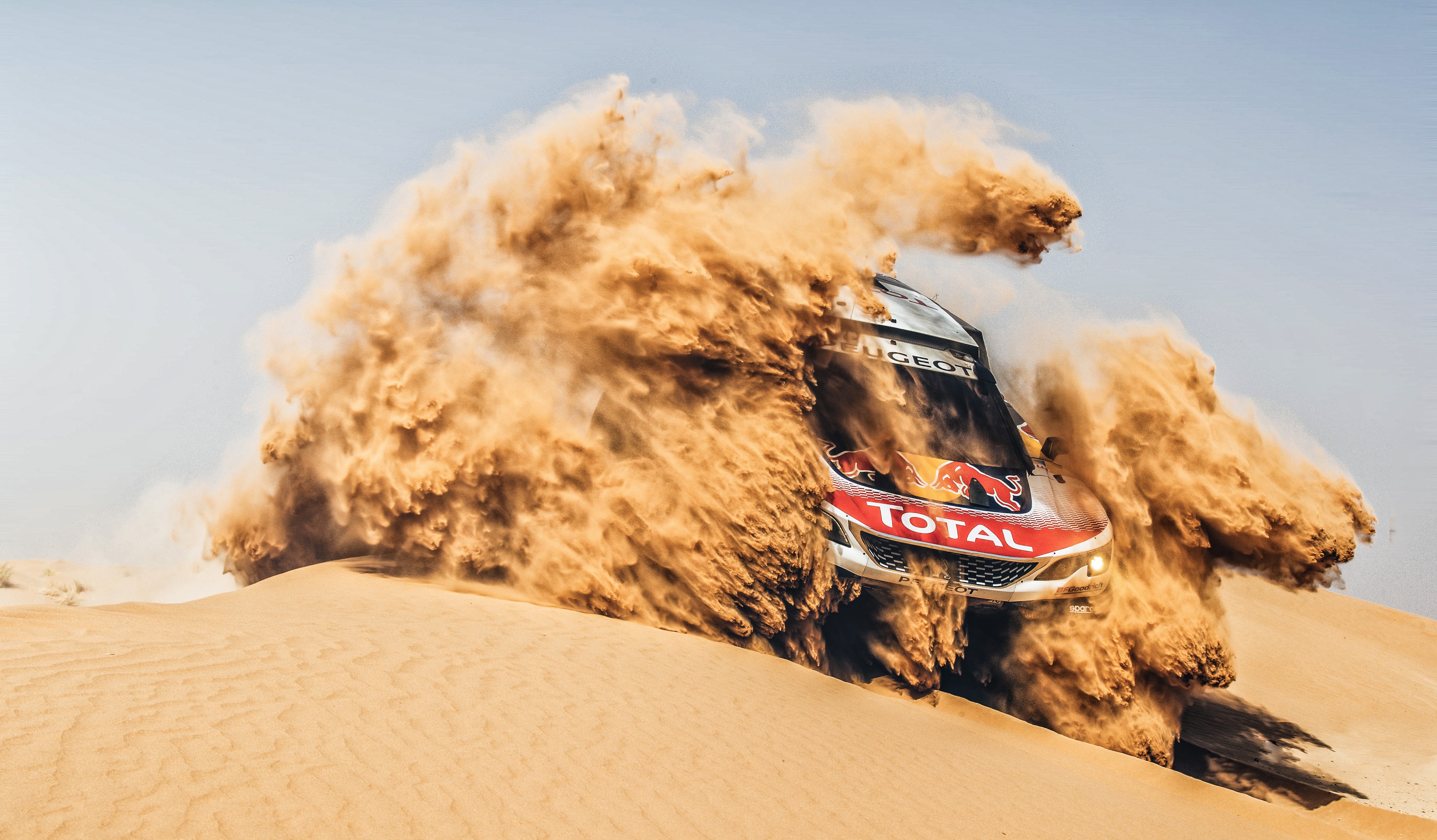 Download mobile wallpaper Sports, Sand, Desert, Car, Vehicle, Rallying for free.