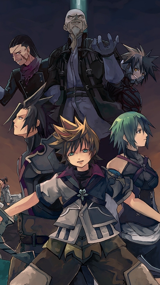 Handy-Wallpaper Animes, Kingdom Hearts kostenlos herunterladen.