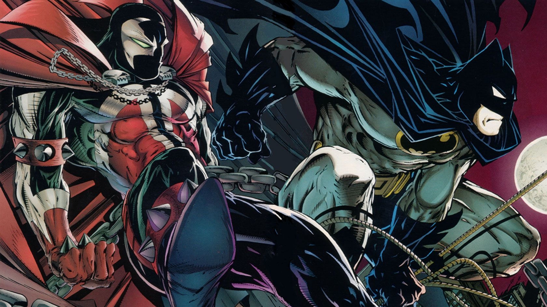 Spawn/batman Widescreen image