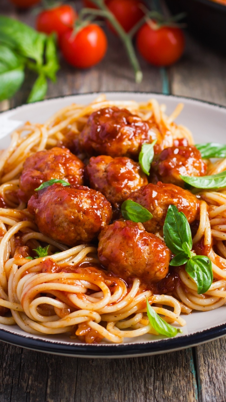 1321017 Hintergrundbild herunterladen nahrungsmittel, spaghetti, fleisch, pasta, stillleben - Bildschirmschoner und Bilder kostenlos