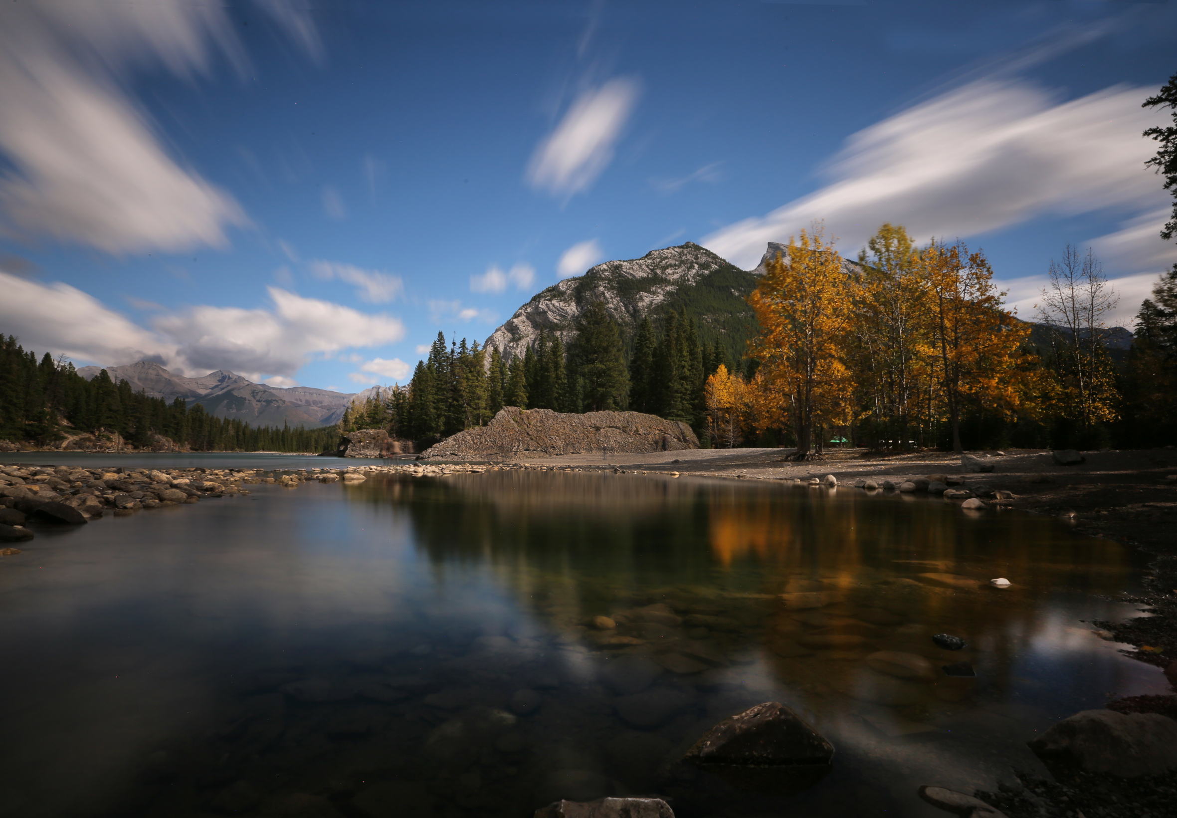 Free download wallpaper Earth, River, Alberta, Banff National Park on your PC desktop